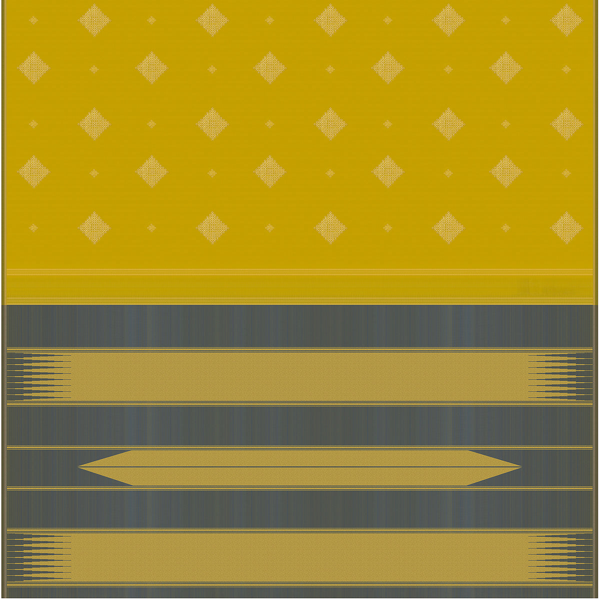 Kanakavalli Kanjivaram Silk Sari 26-595-HS001-04053 - Full View