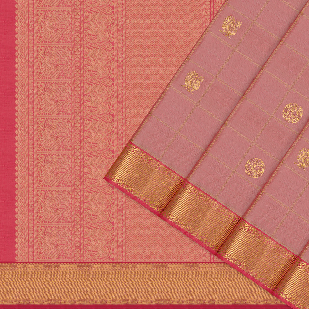 Kanakavalli Kanjivaram Silk Sari 26-595-HS001-04079 - Cover View