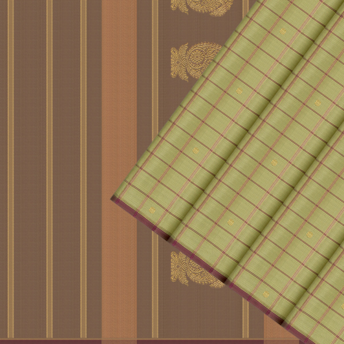 Kanakavalli Kanjivaram Silk Sari 26-595-HS001-04140 - Cover View
