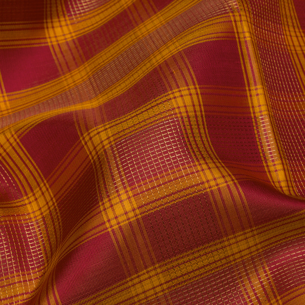 Kanakavalli Kanjivaram Silk Sari 26-595-HS001-04145 - Fabric View