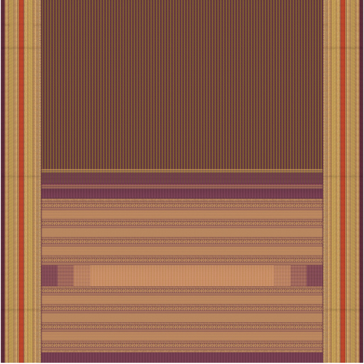 Kanakavalli Kanjivaram Silk Sari 26-595-HS001-04149 - Full View