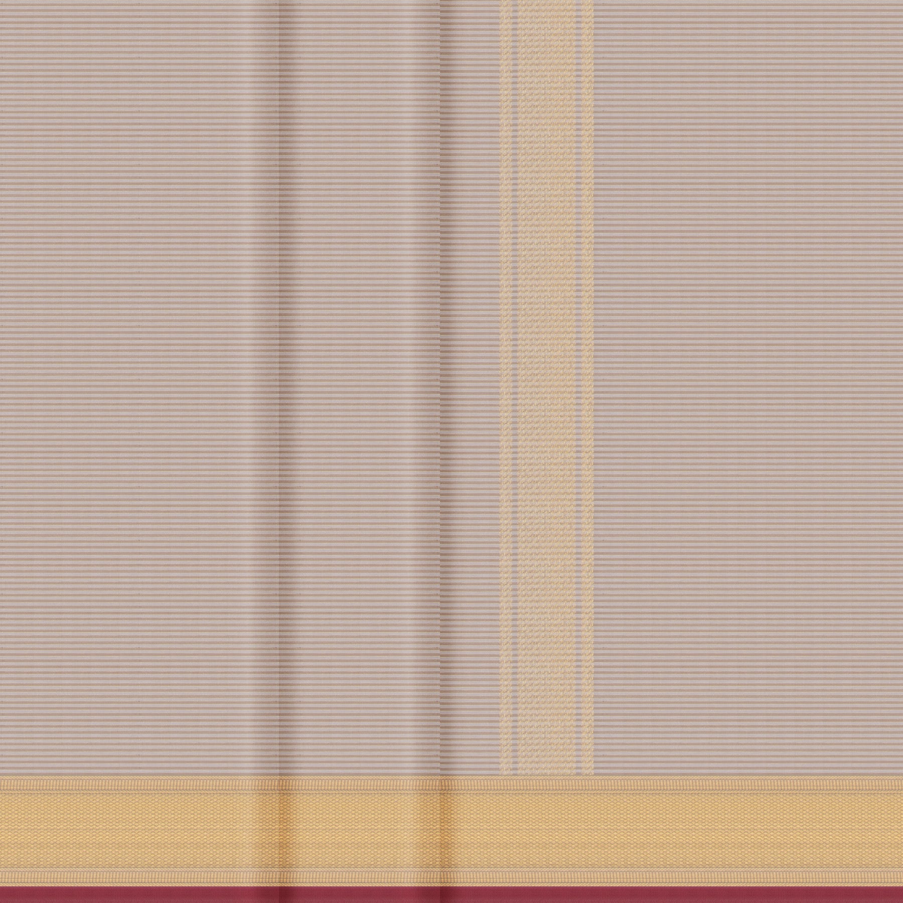 Kanakavalli Kanjivaram Silk Angavastram CO-ORD 26-599-AF001-01248 - Double Pleated View