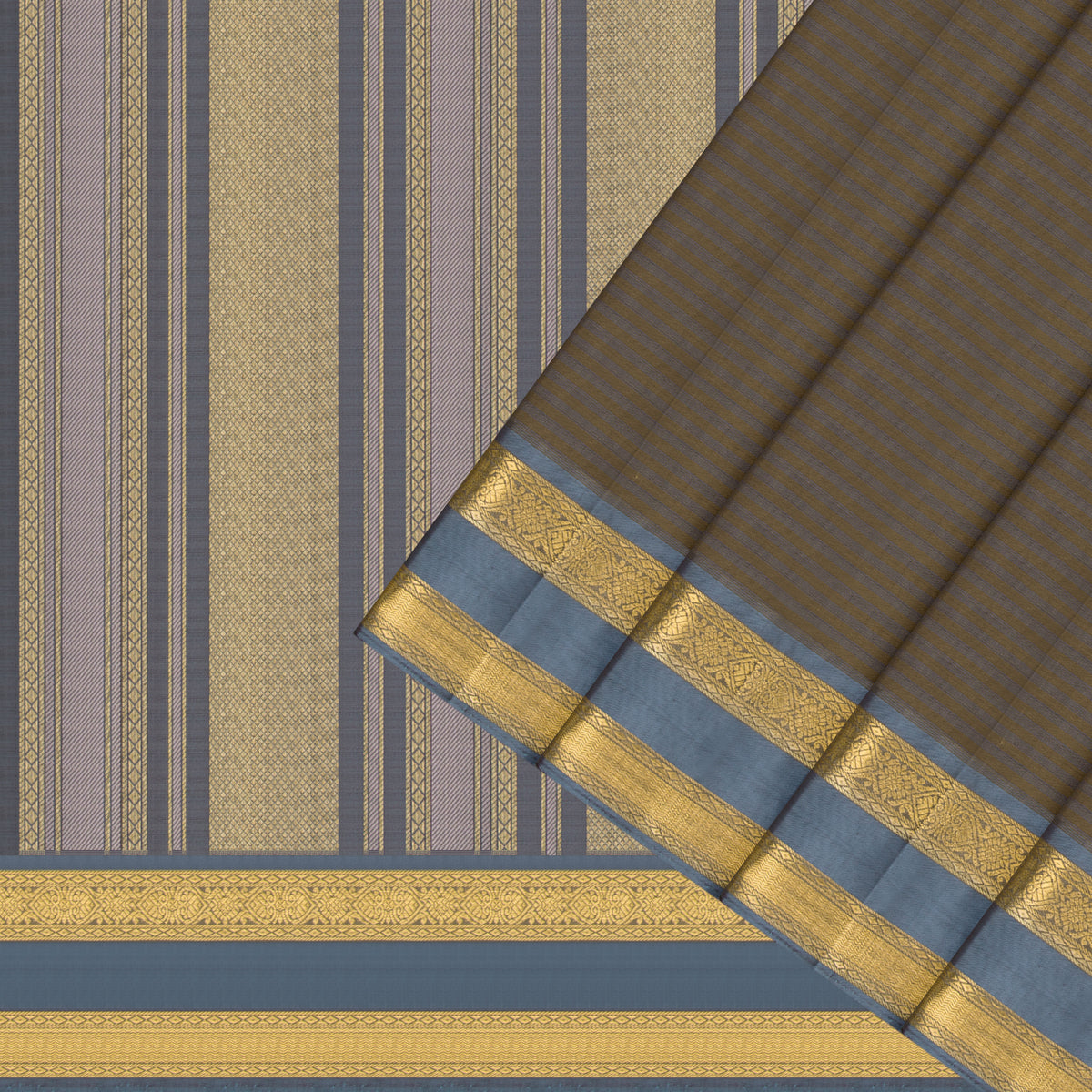 Kanakavalli Kanjivaram Silk Sari 26-599-HS001-00357 - Cover View