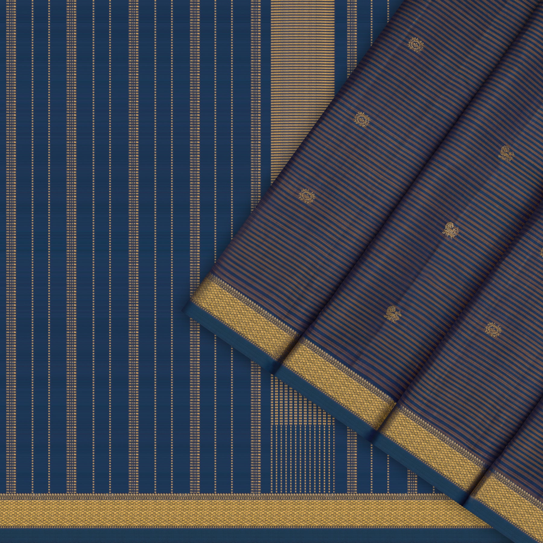 Kanakavalli Kanjivaram Silk Sari 26-599-HS001-00370 - Cover View