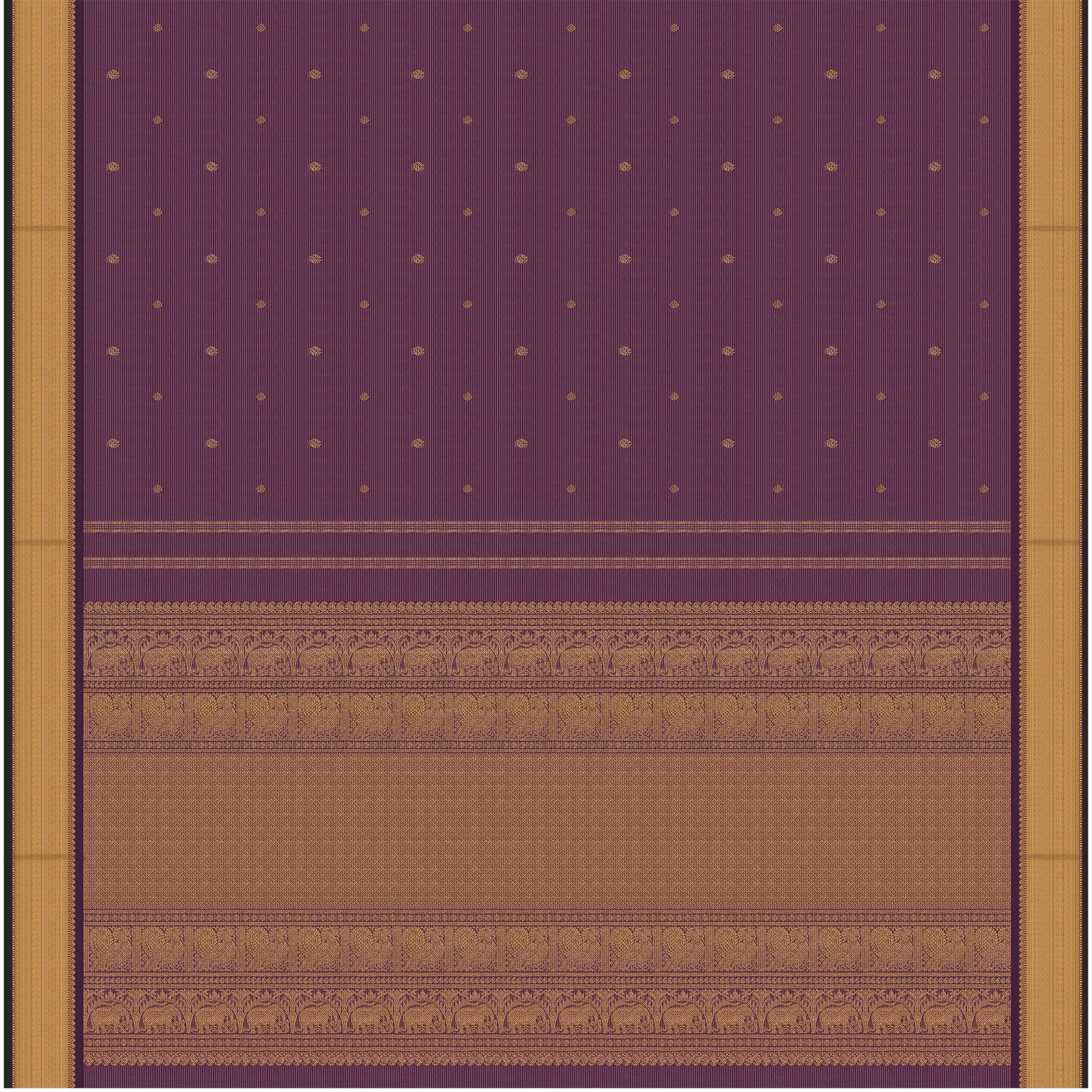 Kanakavalli Kanjivaram Silk Sari 26-599-HS001-00382 - Full View