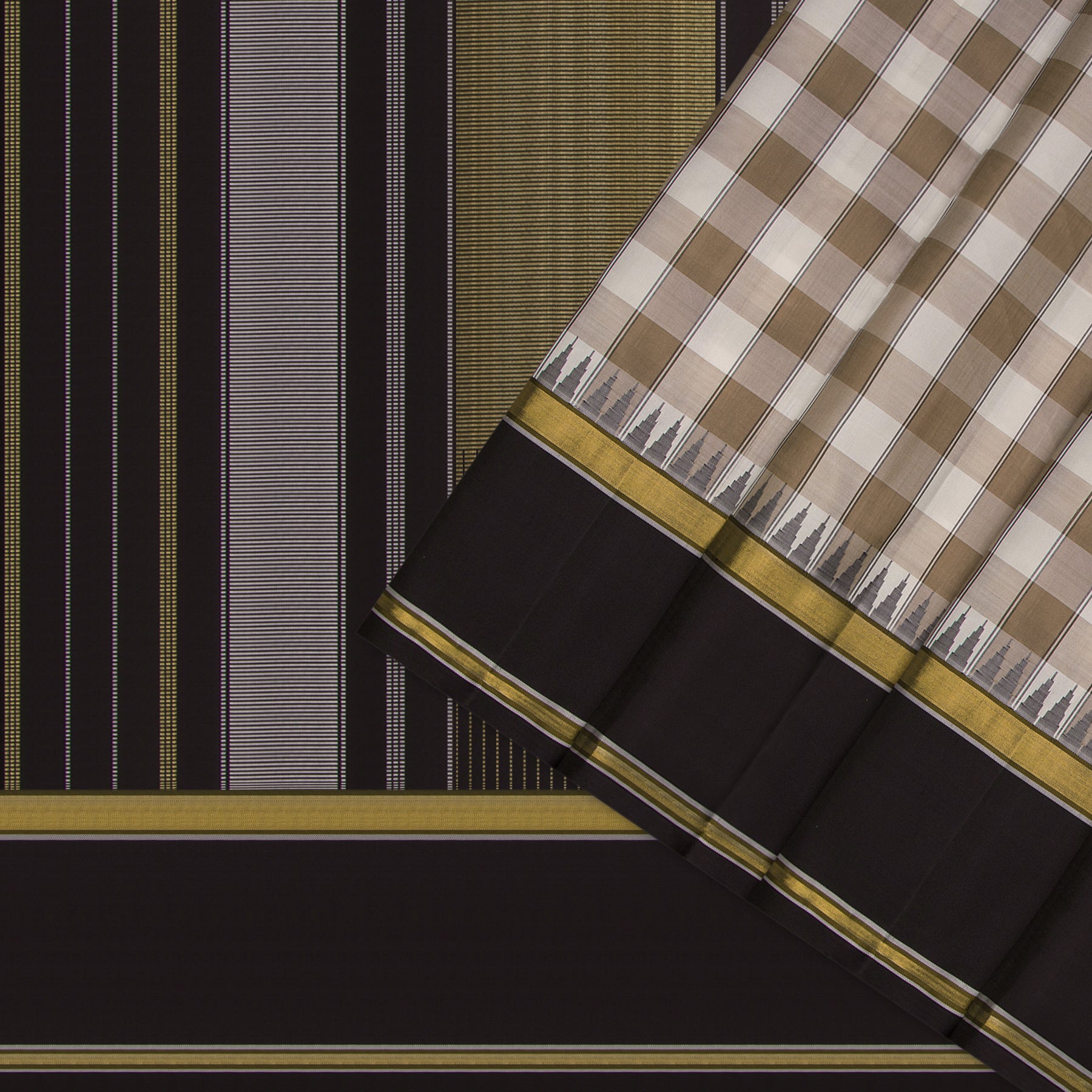 Kanakavalli Kanjivaram Silk Sari 26-599-HS001-00388 - Cover View