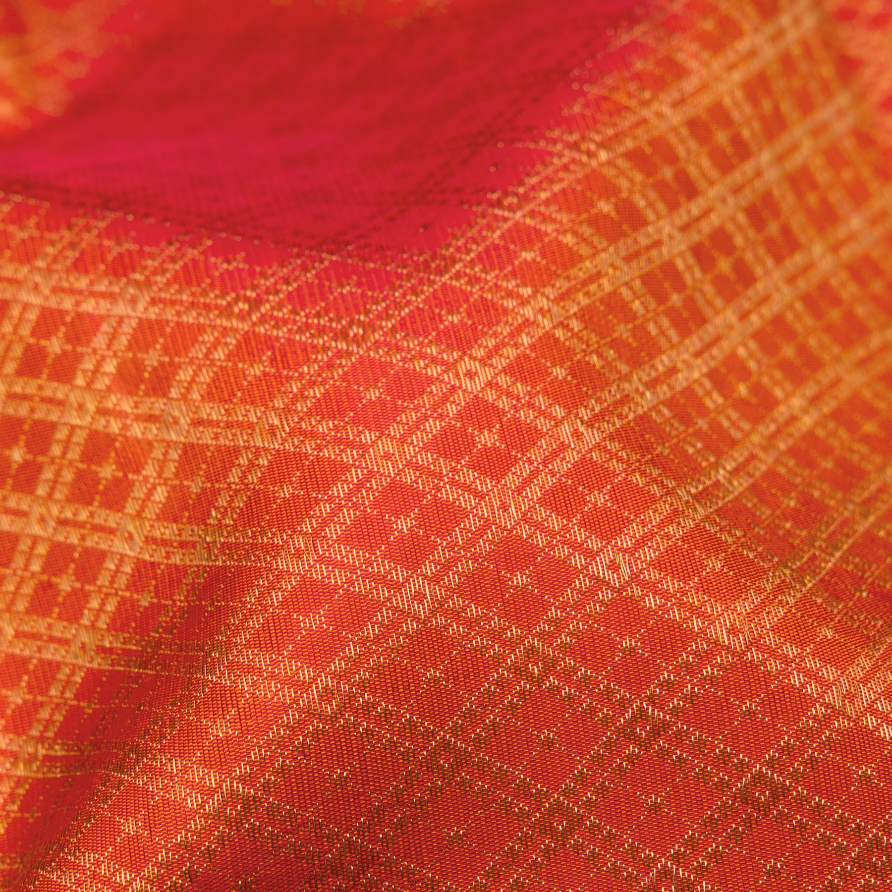 Kanakavalli Kanjivaram Silk Sari 26-599-HS001-00392 - Fabric View
