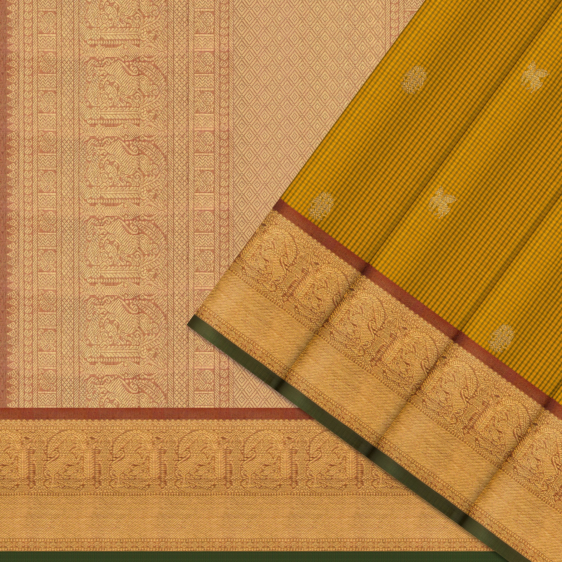 Kanakavalli Kanjivaram Silk Sari 26-599-HS001-01228 - Cover View