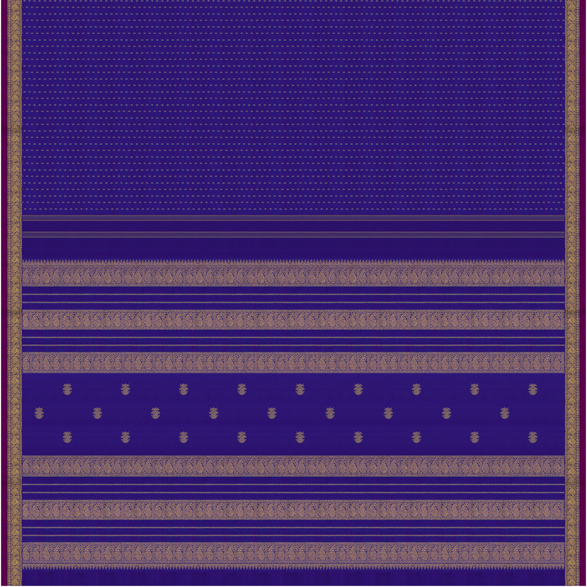 Kanakavalli Kanjivaram Silk Sari 26-599-HS001-01399 - Full View