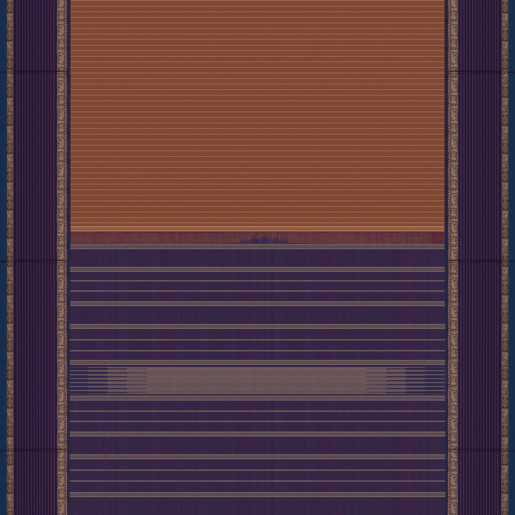 Kanakavalli Kanjivaram Silk Sari 26-599-HS001-01407 - Full View