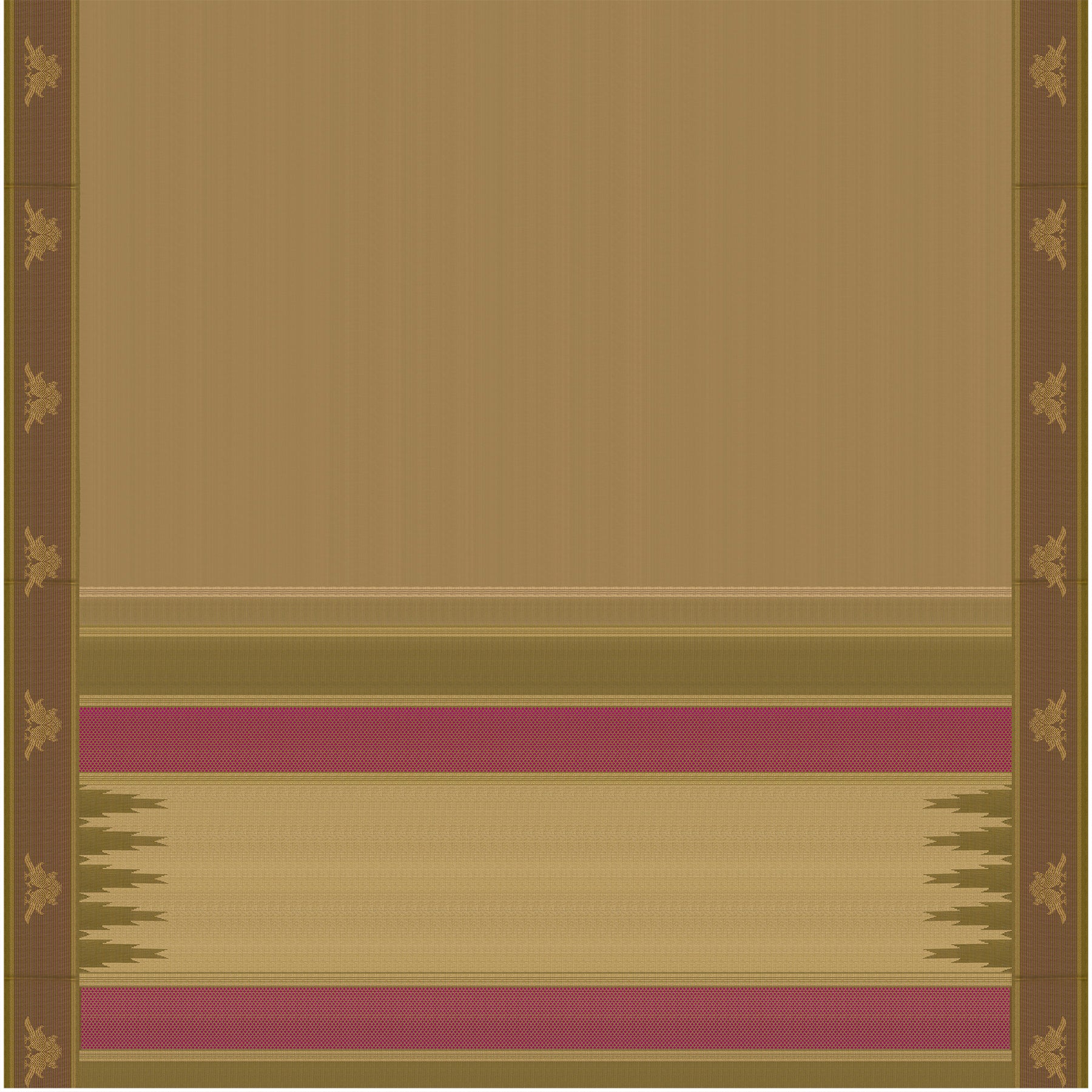 Kanakavalli Kanjivaram Silk Sari 26-599-HS001-01409 - Full View