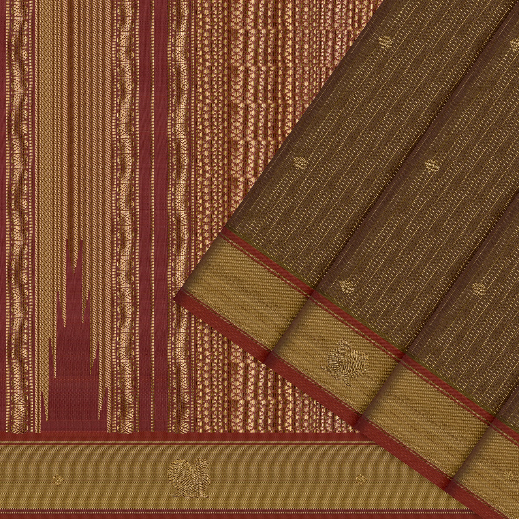 Kanakavalli Kanjivaram Silk Sari 26-599-HS001-01488