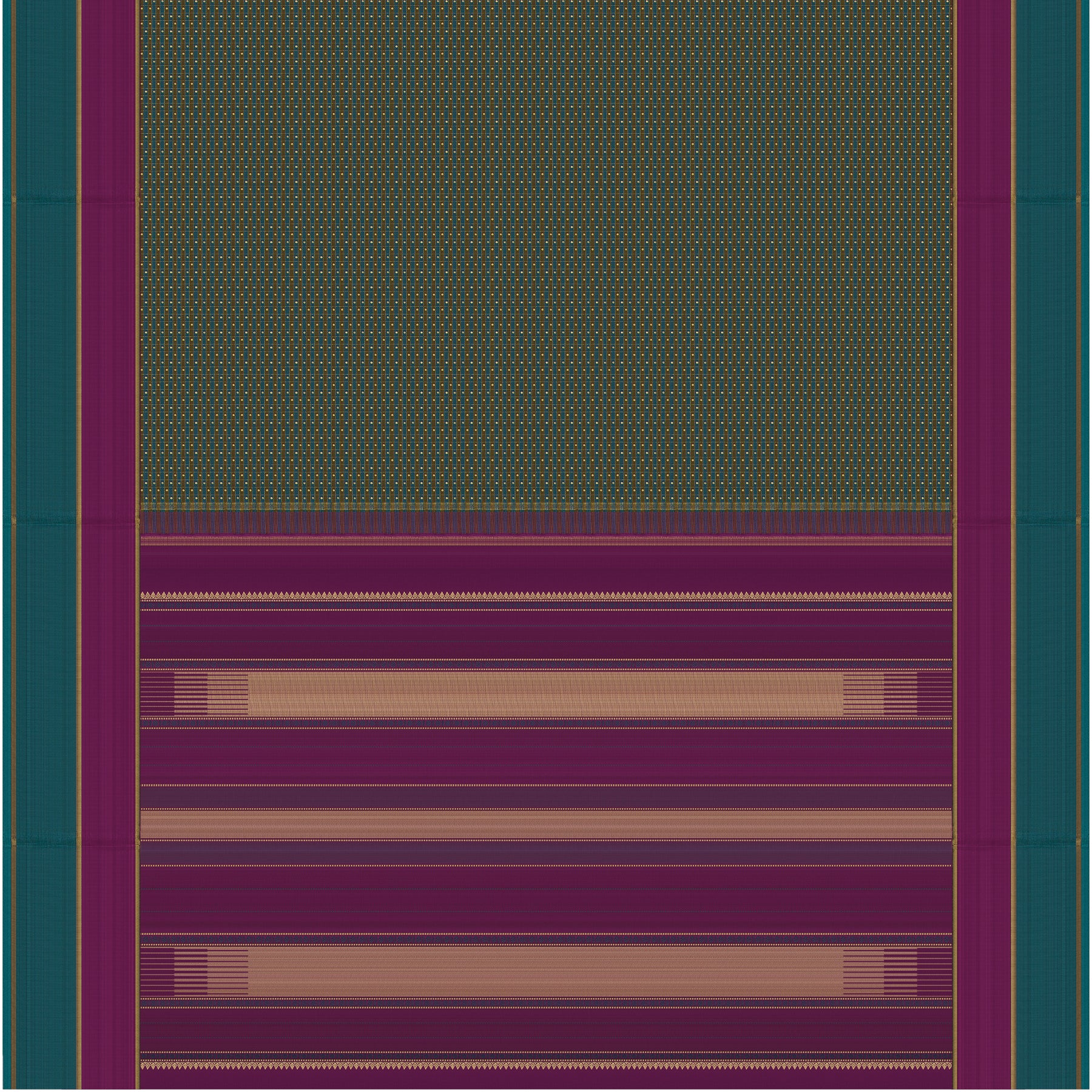 Kanakavalli Kanjivaram Silk Sari 26-599-HS001-01492 - Full View
