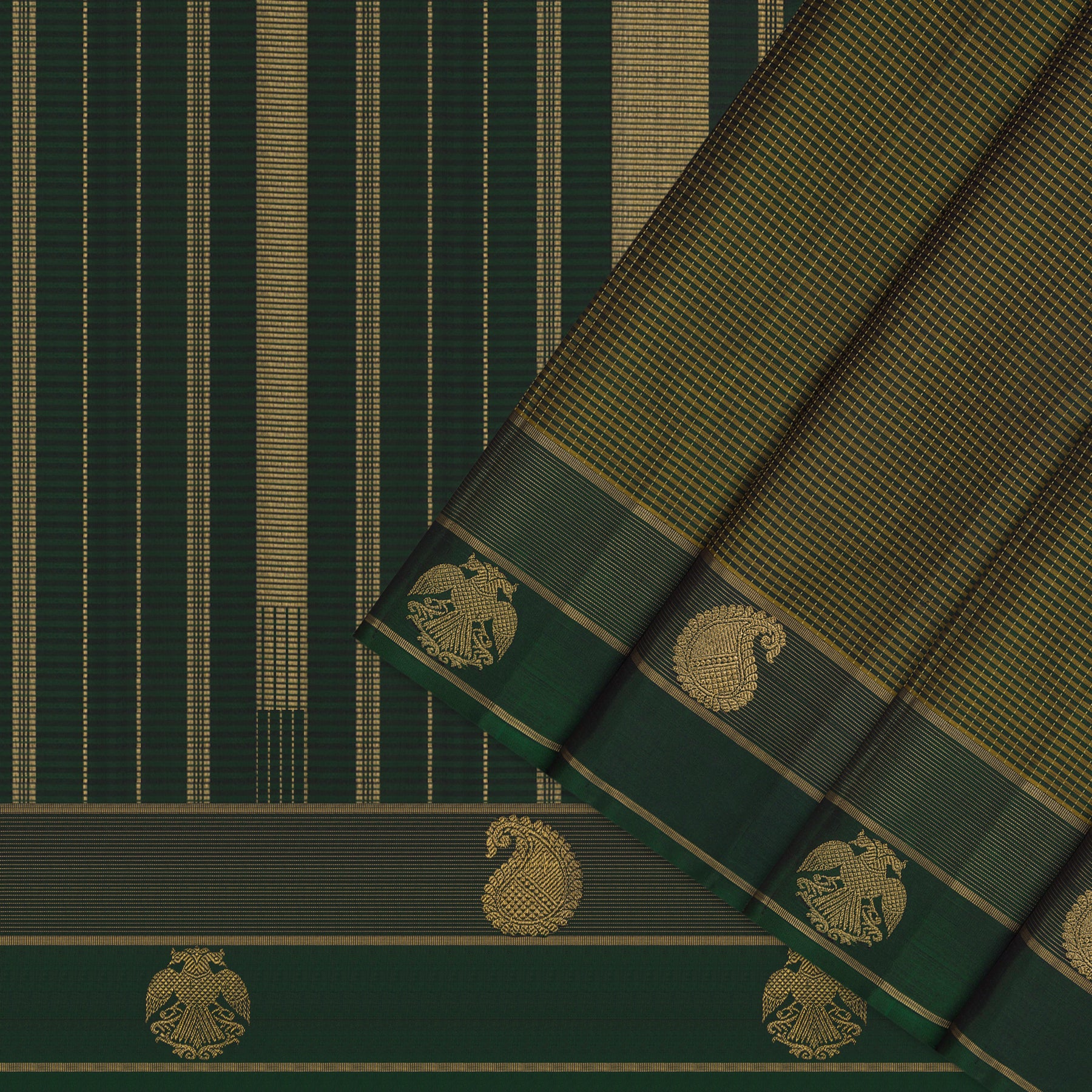 Kanakavalli Kanjivaram Silk Sari 26-599-HS001-01503 - Cover View