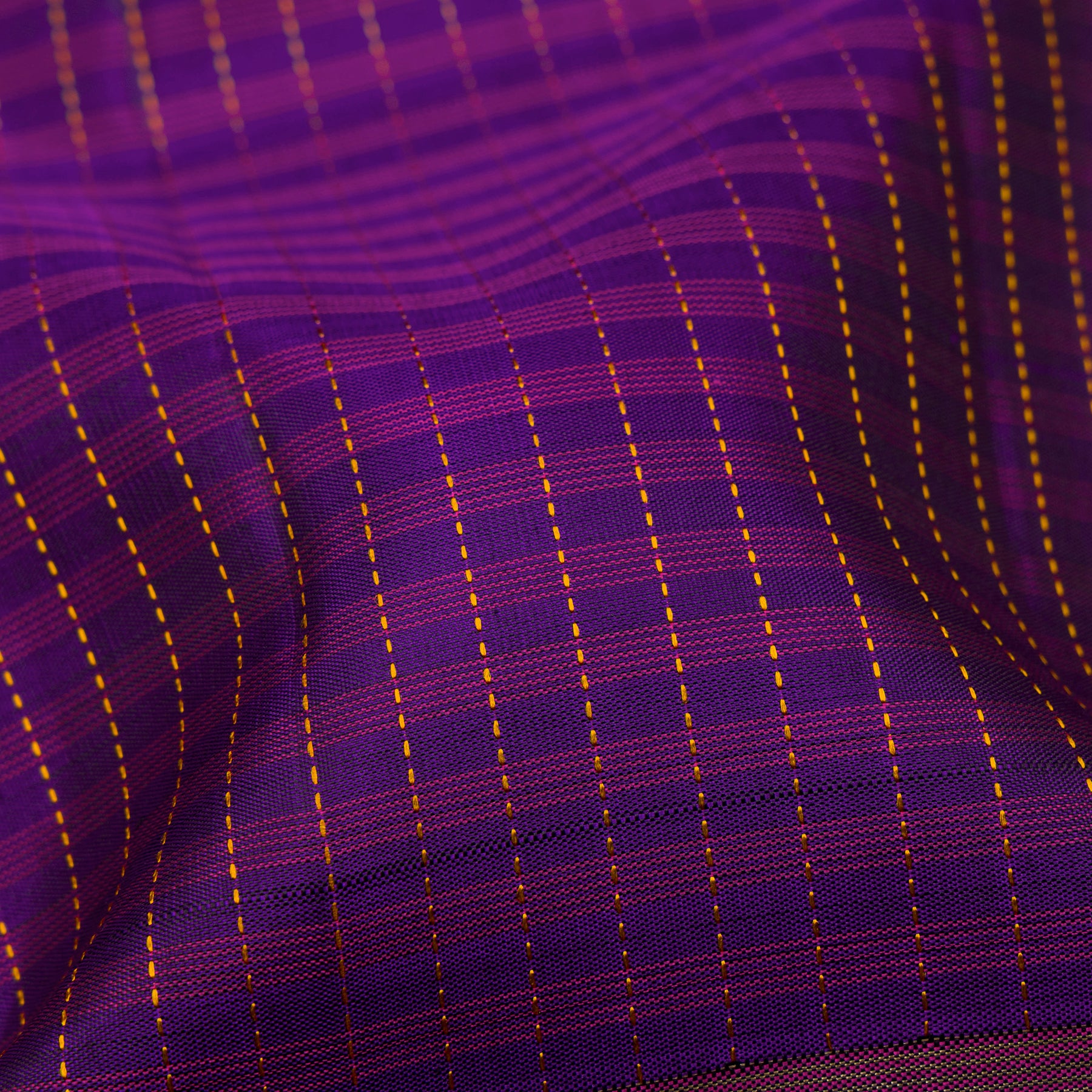 Kanakavalli Kanjivaram Silk Sari 26-599-HS001-01505 - Fabric View