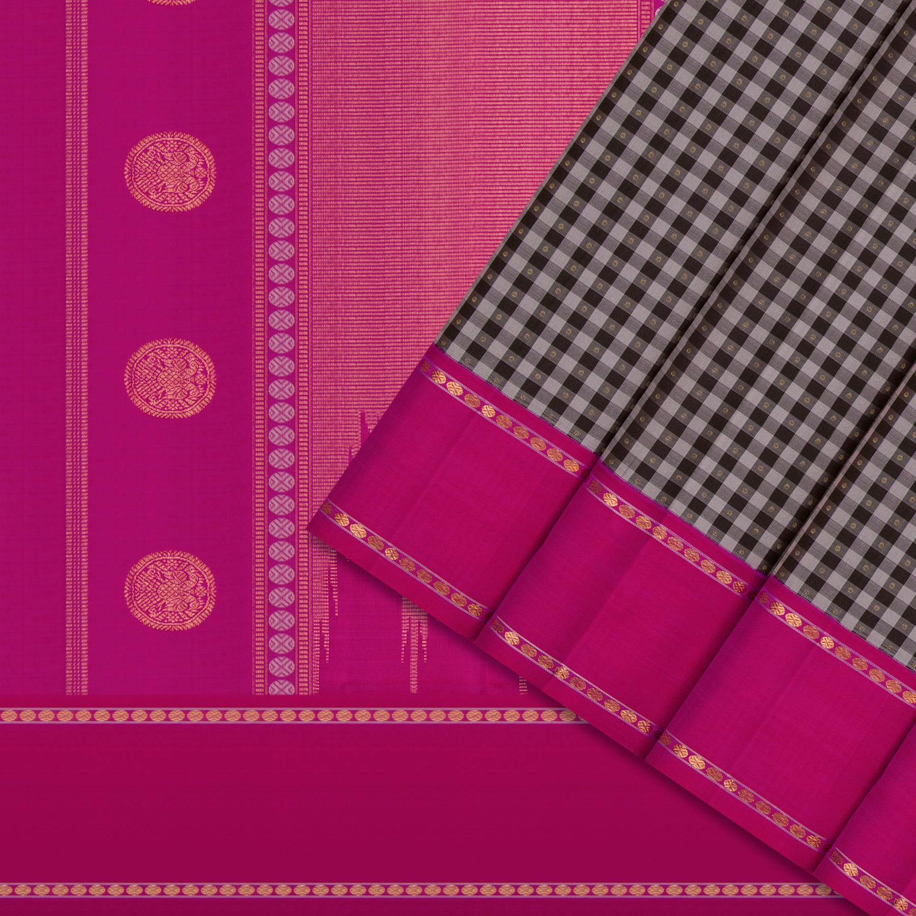 Kanakavalli Kanjivaram Silk Sari 26-599-HS001-01512 - Cover View