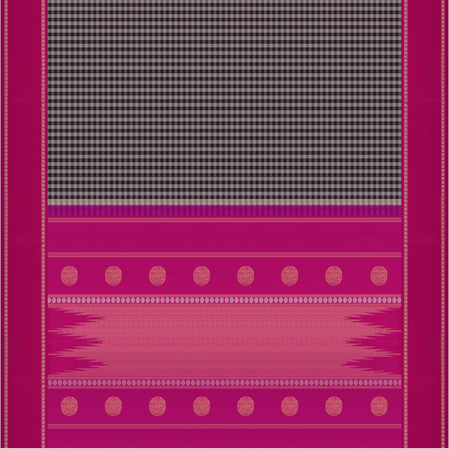 Kanakavalli Kanjivaram Silk Sari 26-599-HS001-01512 - Full View