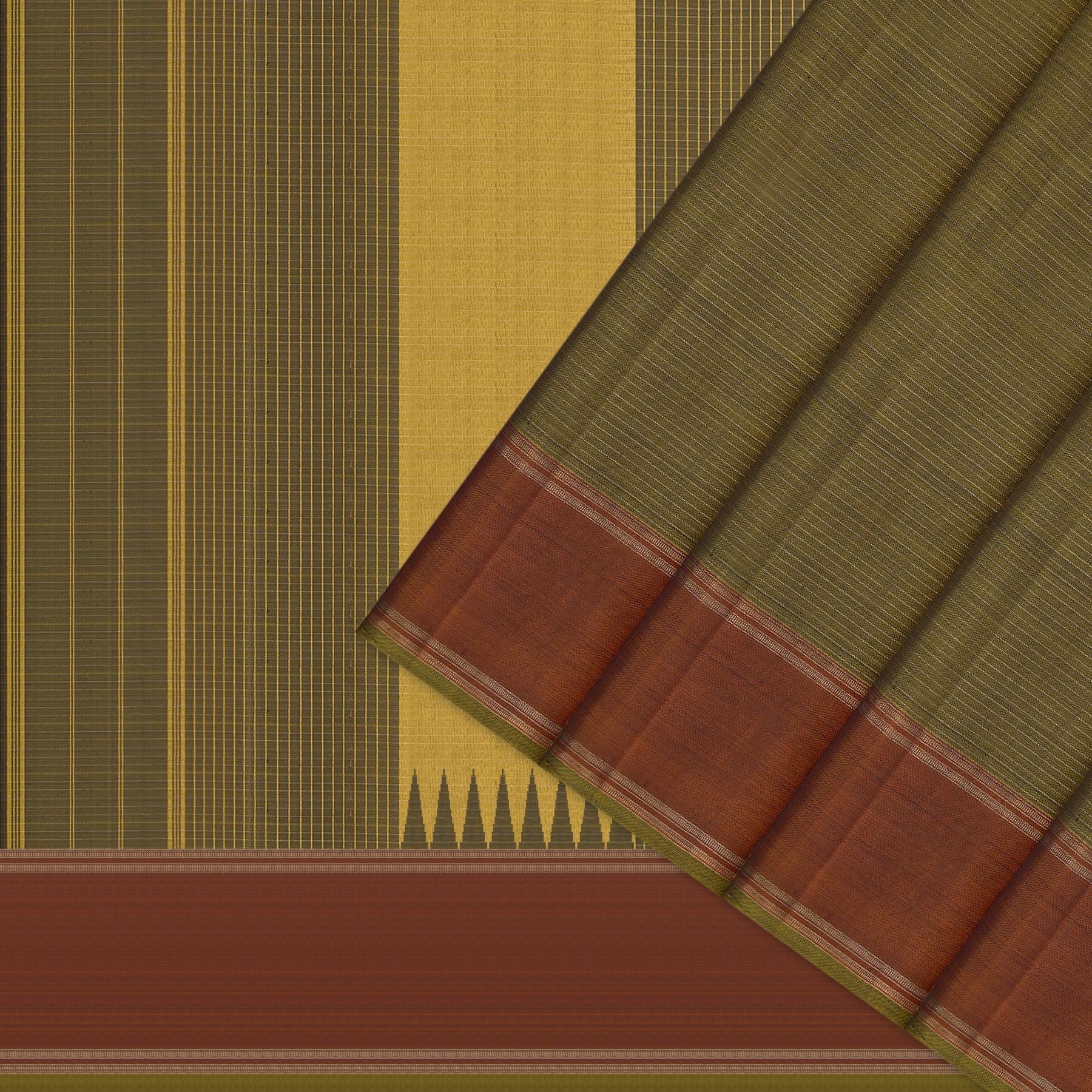 Kanakavalli Kanjivaram Silk Sari 26-599-HS001-01522 - Cover View