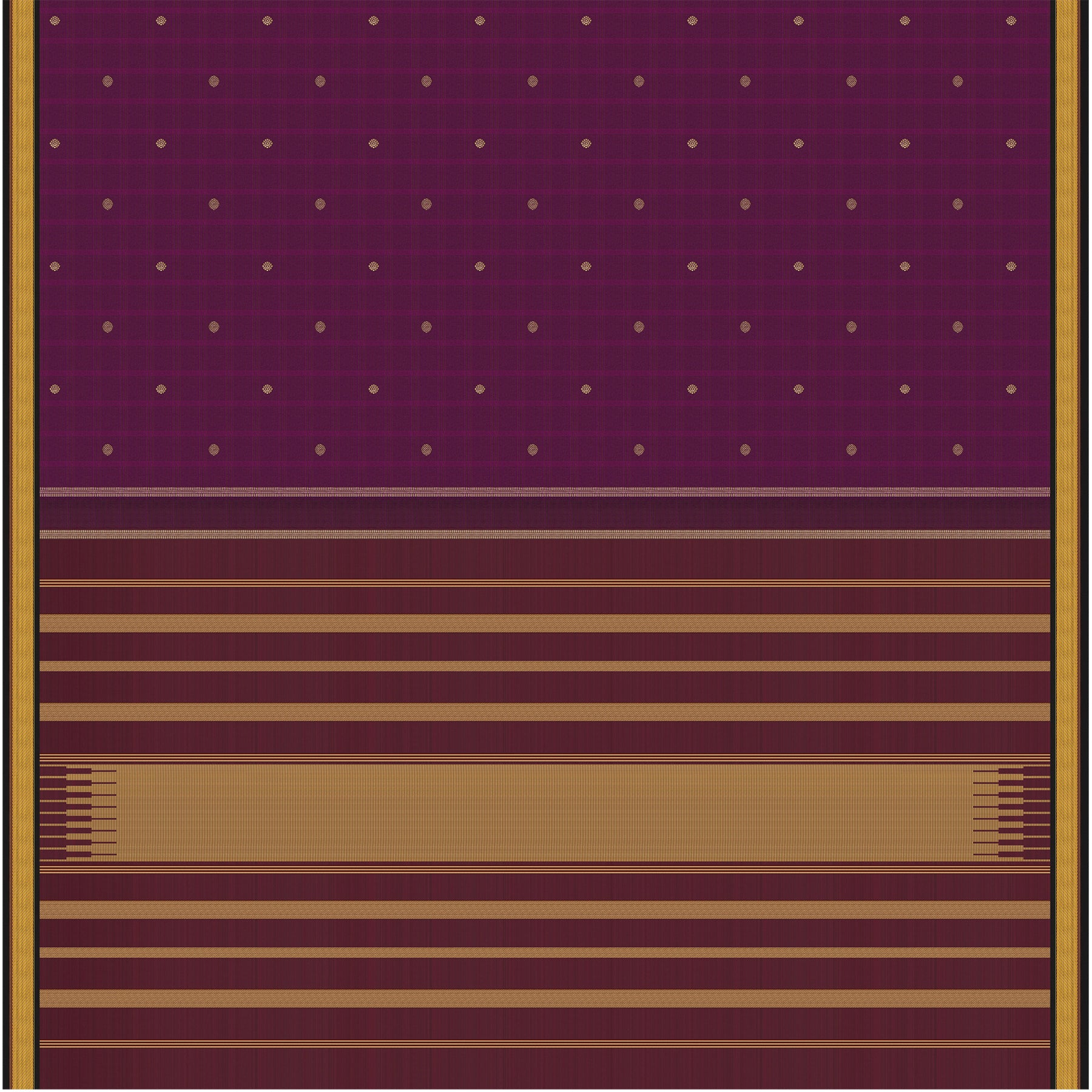 Kanakavalli Kanjivaram Silk Sari 26-599-HS001-02389 - Full View