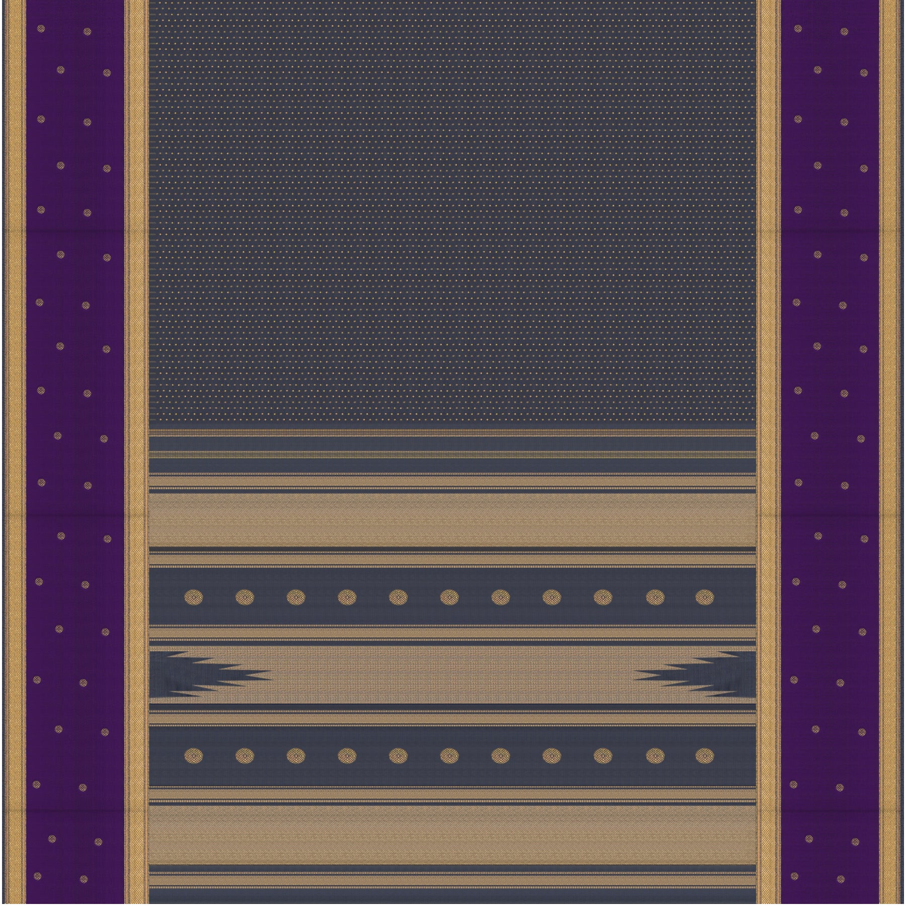 Kanakavalli Kanjivaram Silk Sari 26-599-HS001-02394 - Ful View