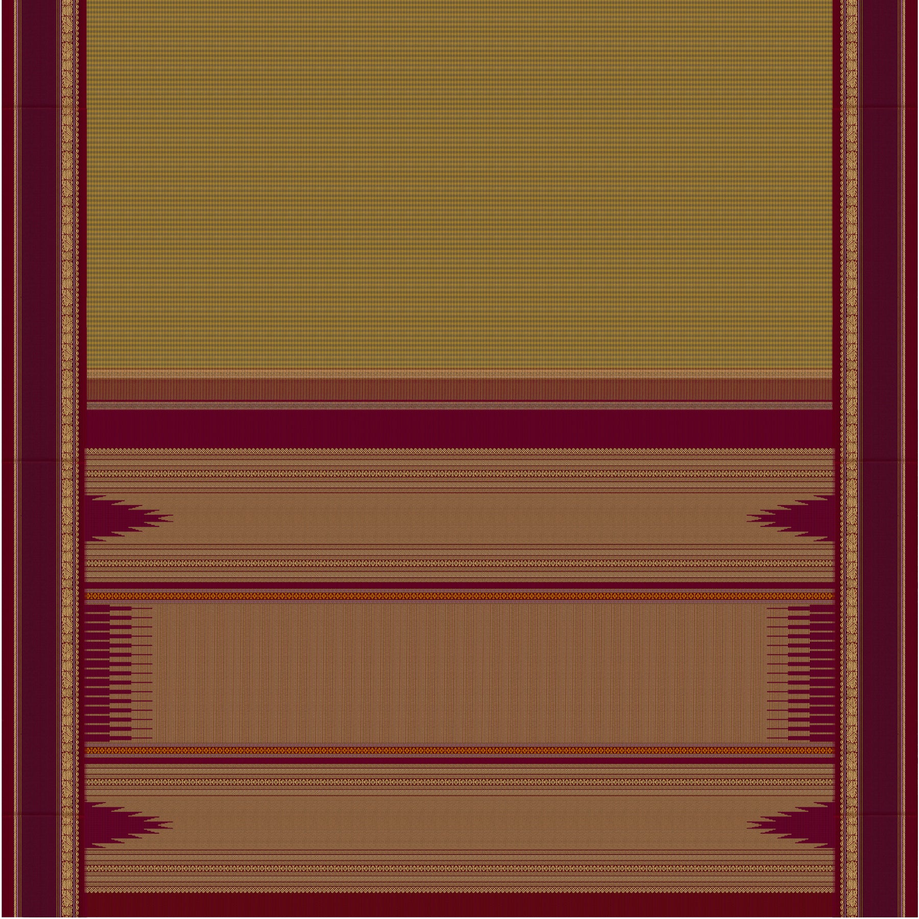 Kanakavalli Kanjivaram Silk Sari 26-599-HS001-02412 - Full View