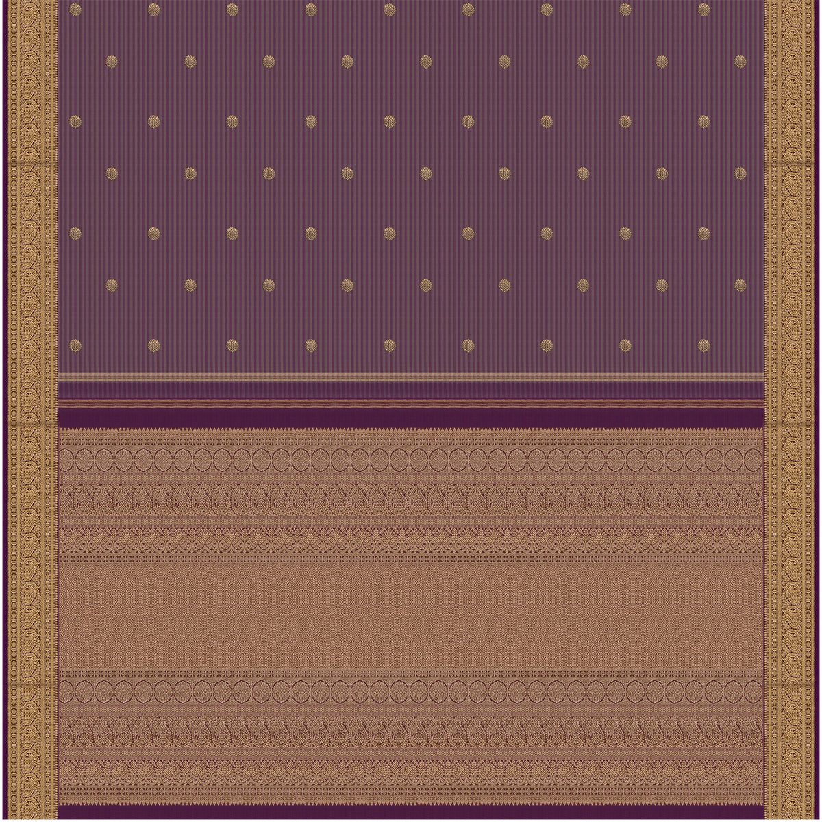 Kanakavalli Kanjivaram Silk Sari 26-599-HS001-02414 - Full View