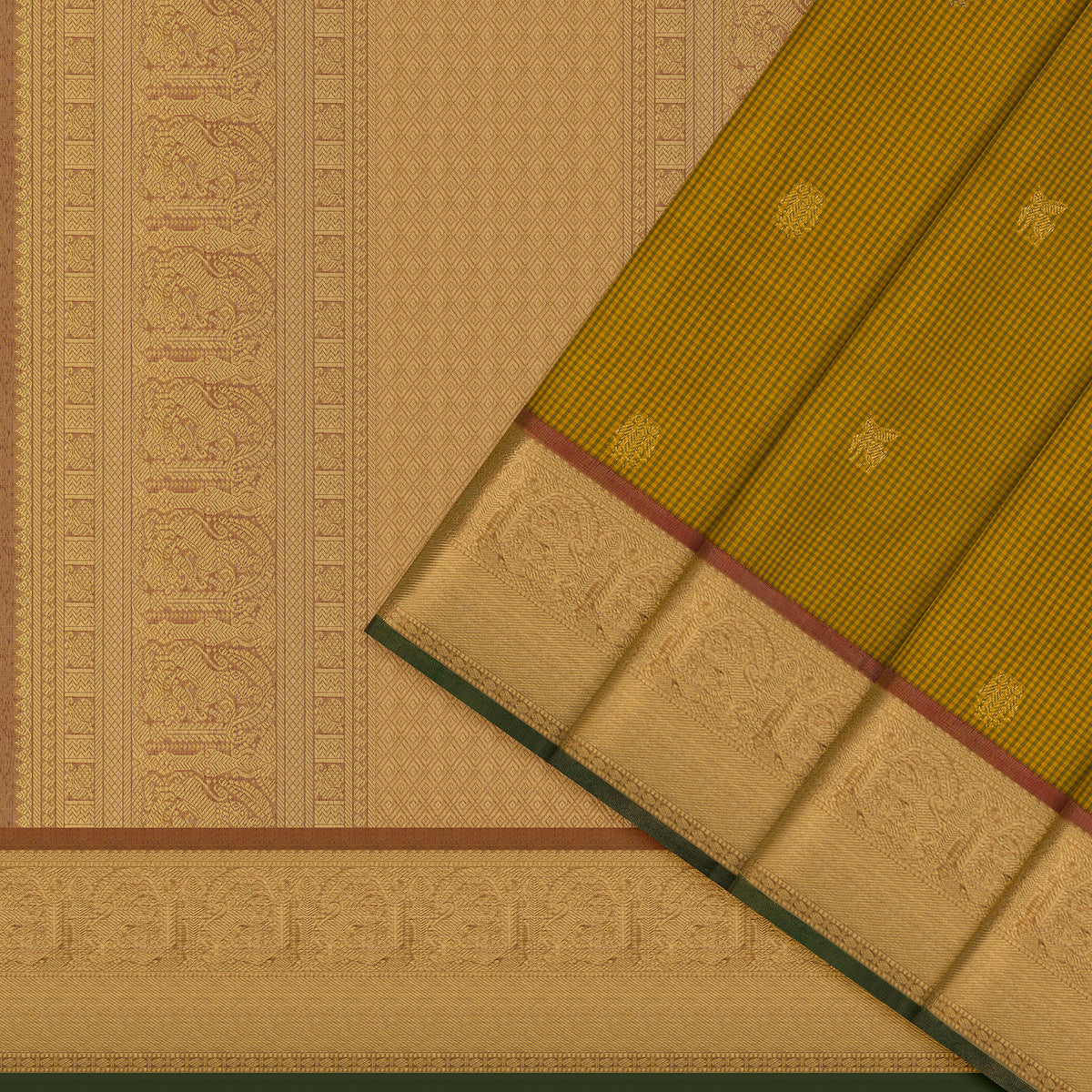 Kanakavalli Kanjivaram Silk Sari 26-599-HS001-02422 - Cover View