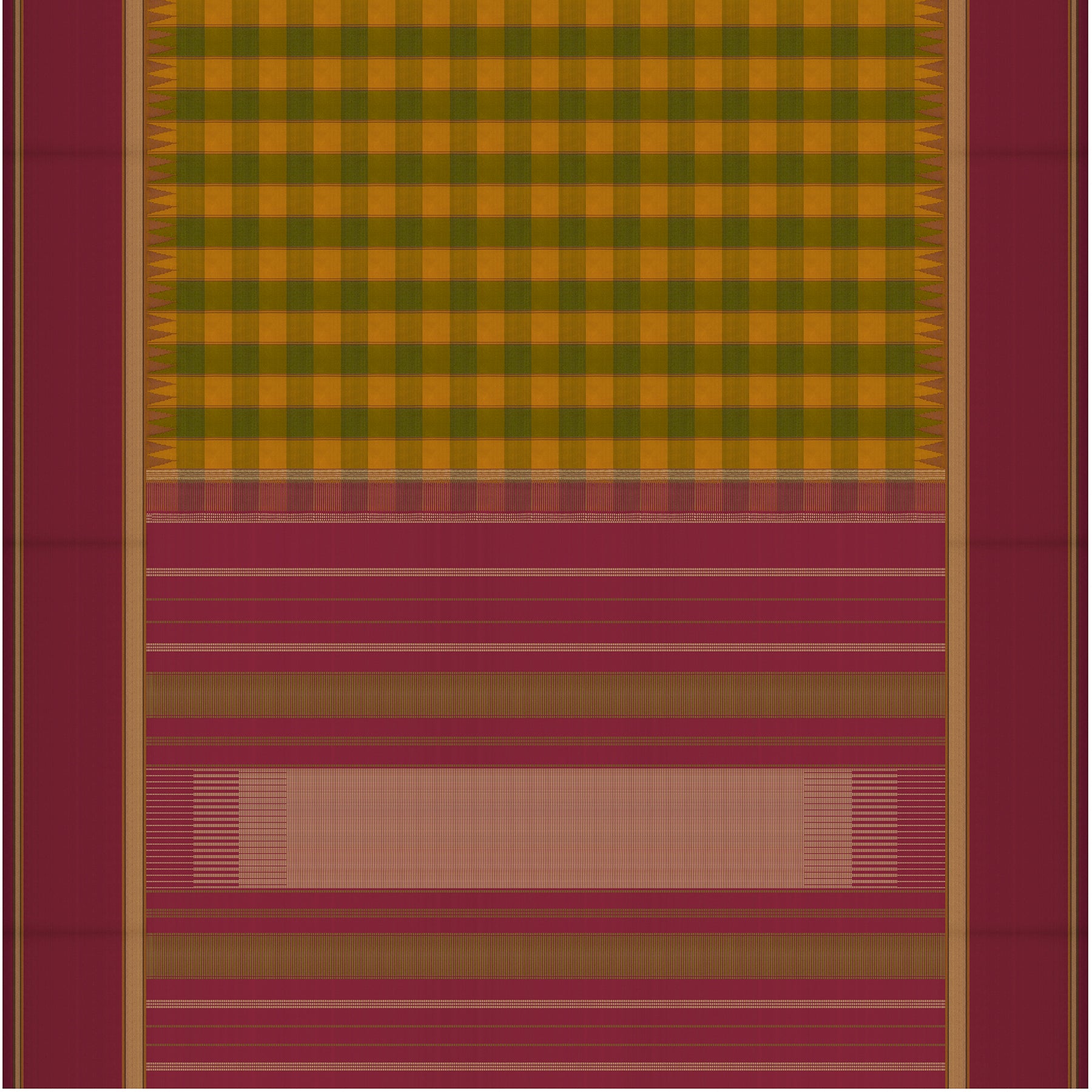 Kanakavalli Kanjivaram Silk Sari 26-599-HS001-02447 - Full View