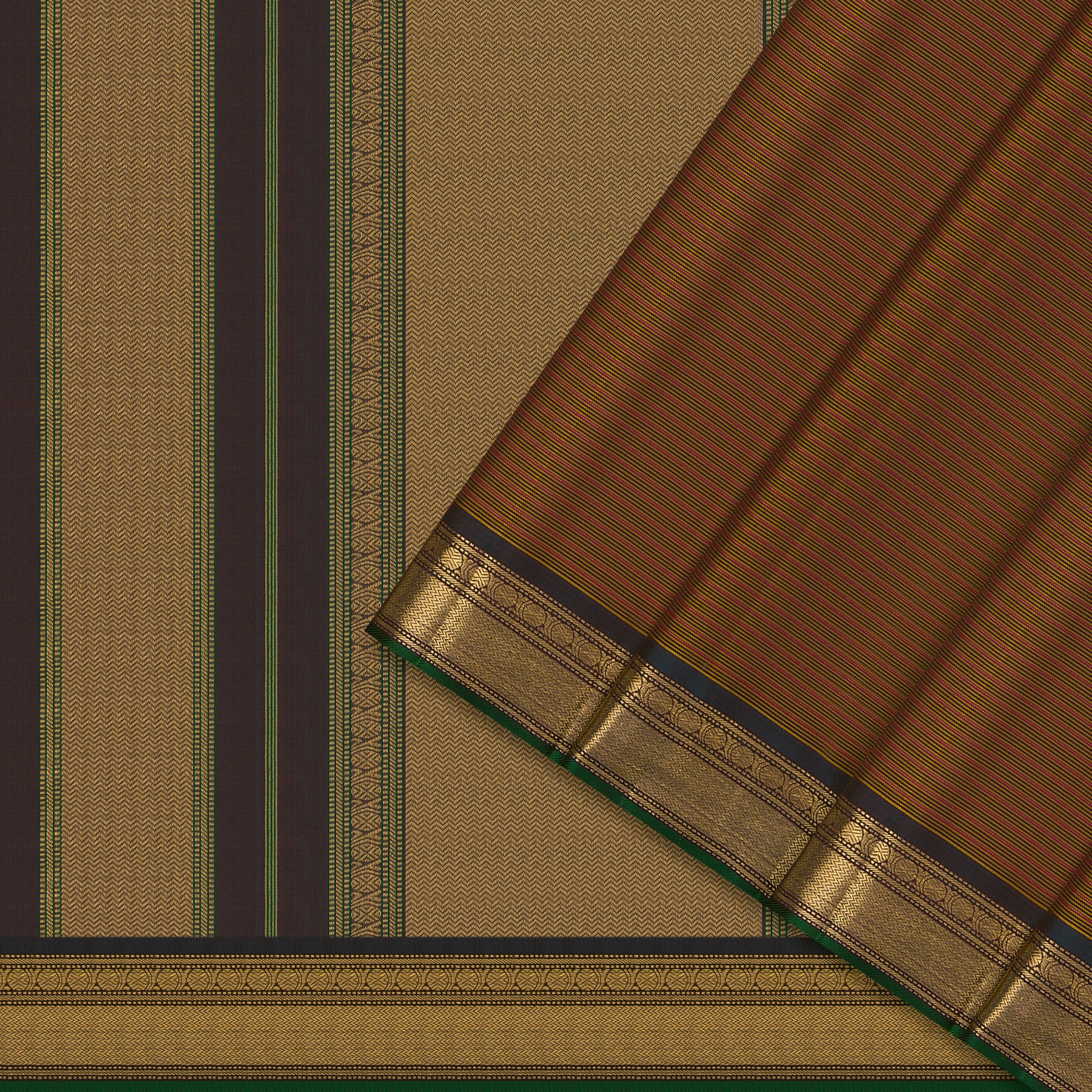 Kanakavalli Kanjivaram Silk Sari 26-599-HS001-02470 - Cover View