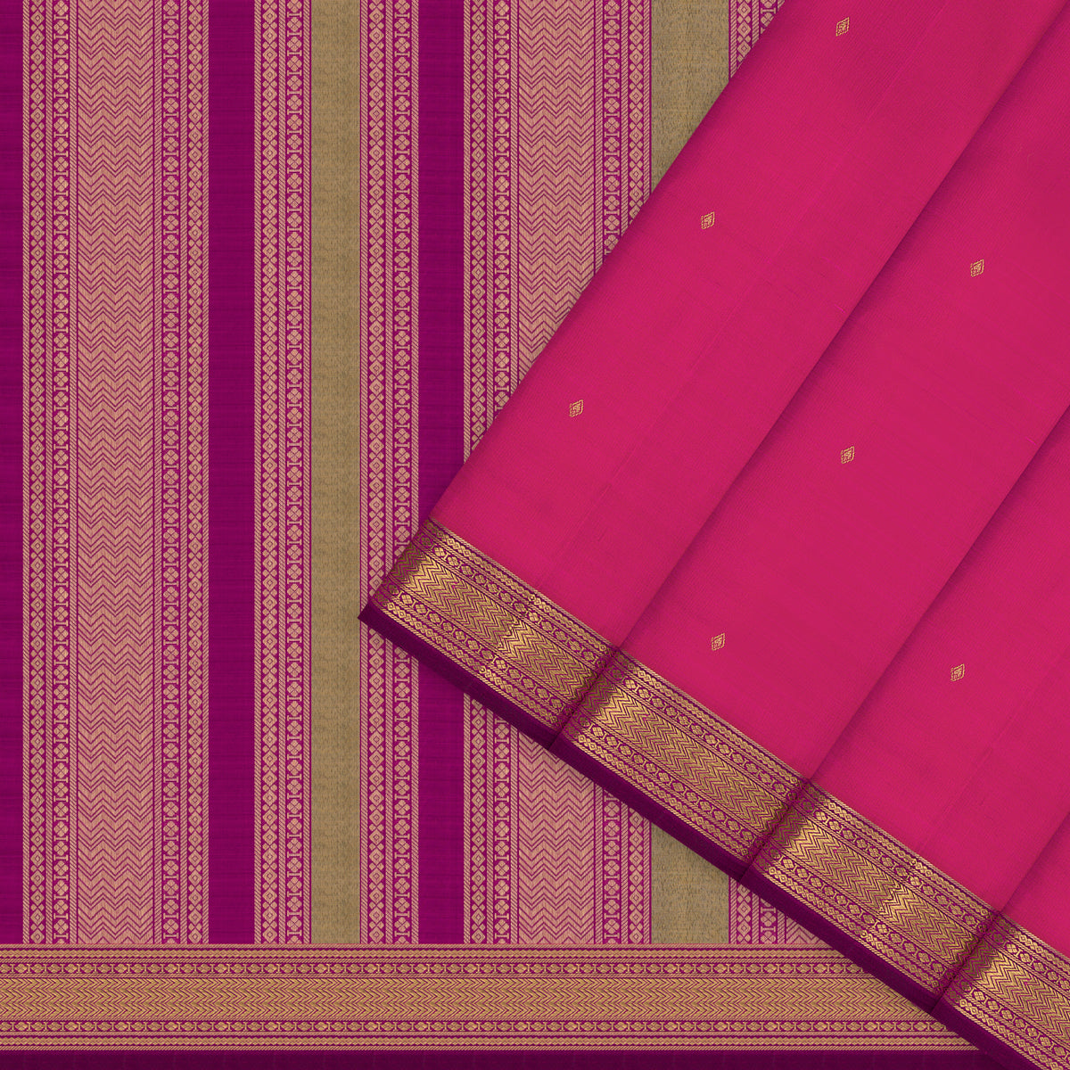 Kanakavalli Kanjivaram Silk Sari 26-599-HS001-02471 - Cover View
