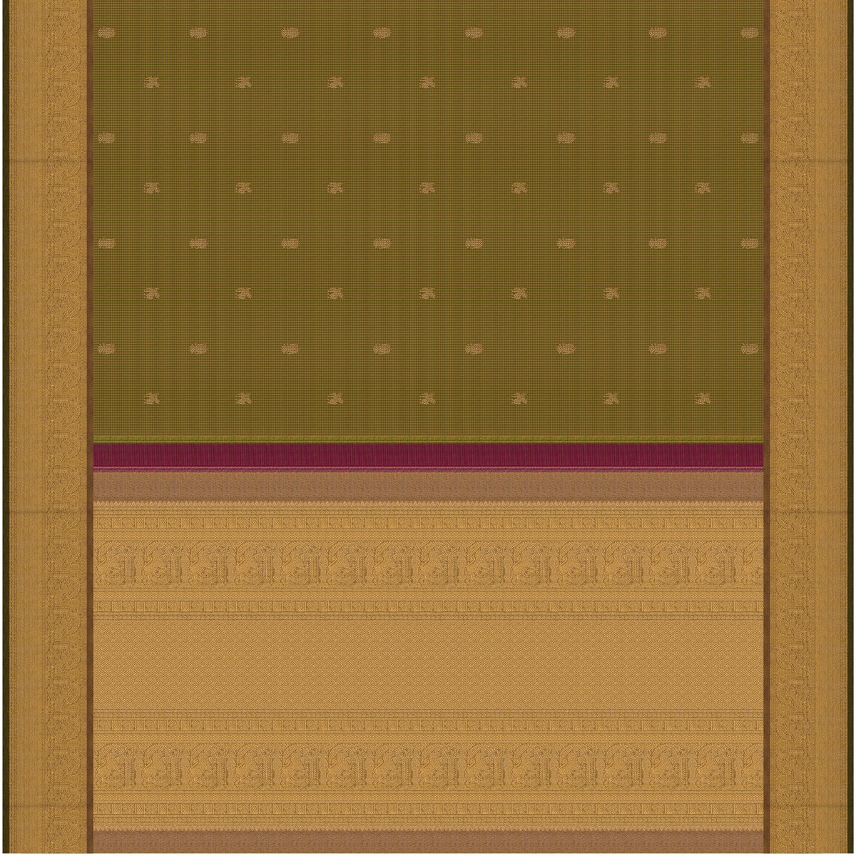 Kanakavalli Kanjivaram Silk Sari 26-599-HS001-03064 - Full View