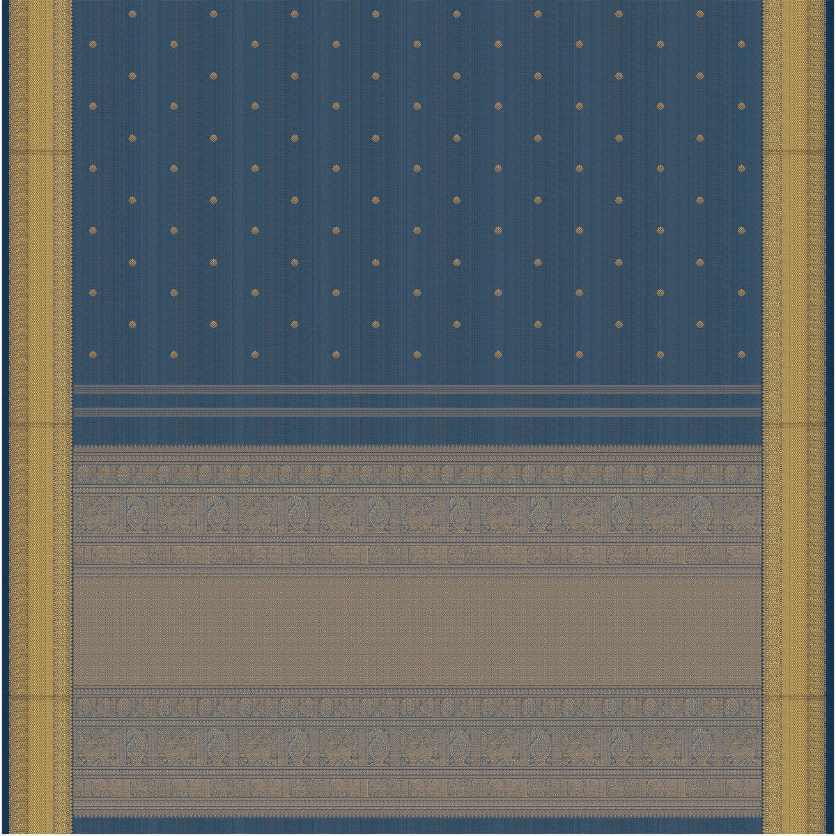 Kanakavalli Kanjivaram Silk Sari 26-599-HS001-04276 - Full View
