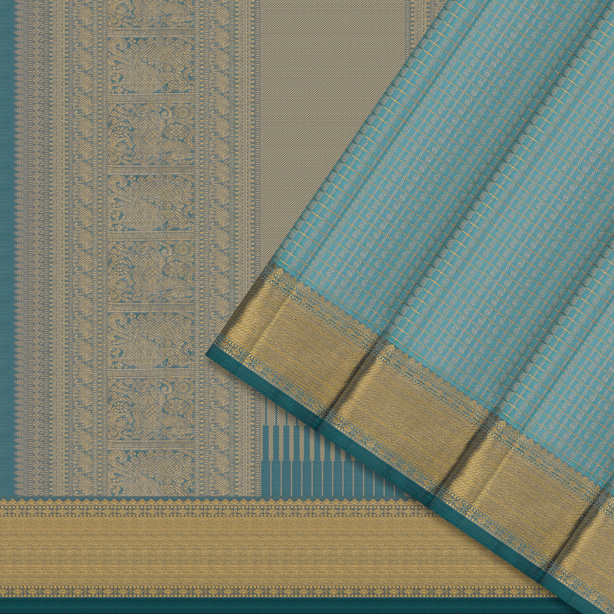 Kanakavalli Kanjivaram Silk Sari 26-599-HS001-04282 - Cover View