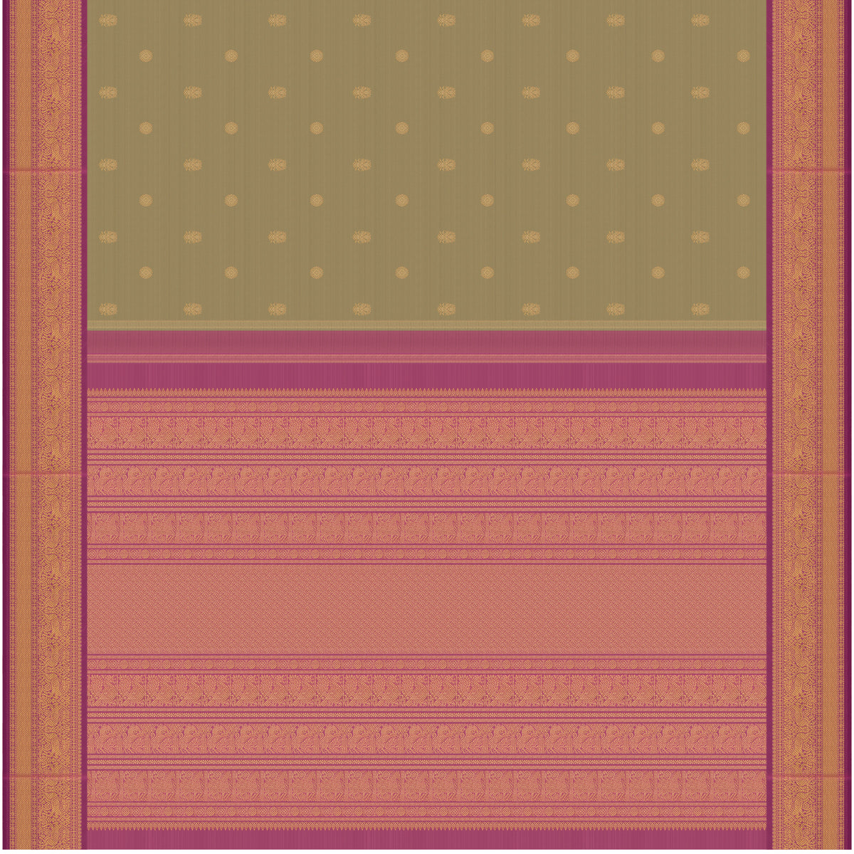 Kanakavalli Kanjivaram Silk Sari 26-599-HS001-04311 - Full View