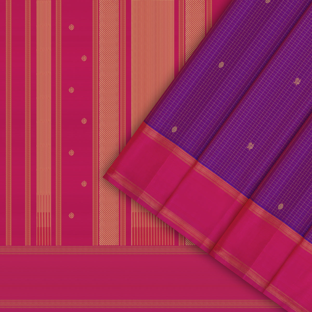 Kanakavalli Kanjivaram Silk Sari 26-599-HS001-04315 - Cover View