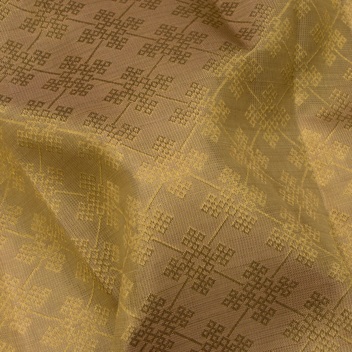 Kanakavalli Kanjivaram Silk Sari 26-599-HS001-04393 - Fabric View