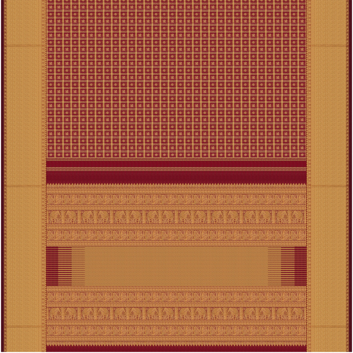 Kanakavalli Kanjivaram Silk Sari 26-599-HS001-04394 - Full View