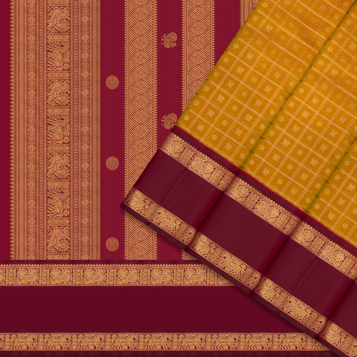 Kanakavalli Kanjivaram Silk Sari 26-599-HS001-04410 - Cover View