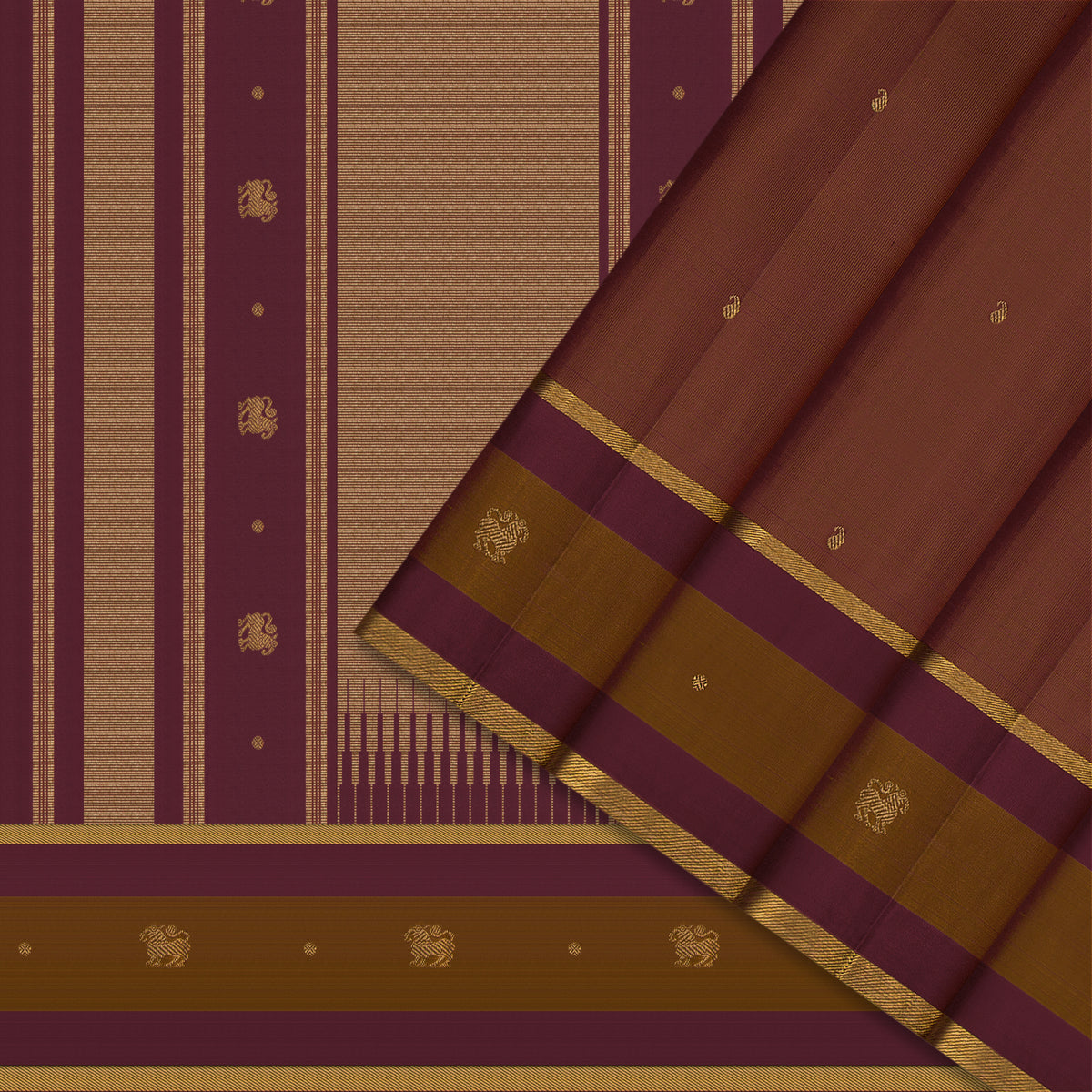 Kanakavalli Kanjivaram Silk Sari 26-599-HS001-04412 - Cover View