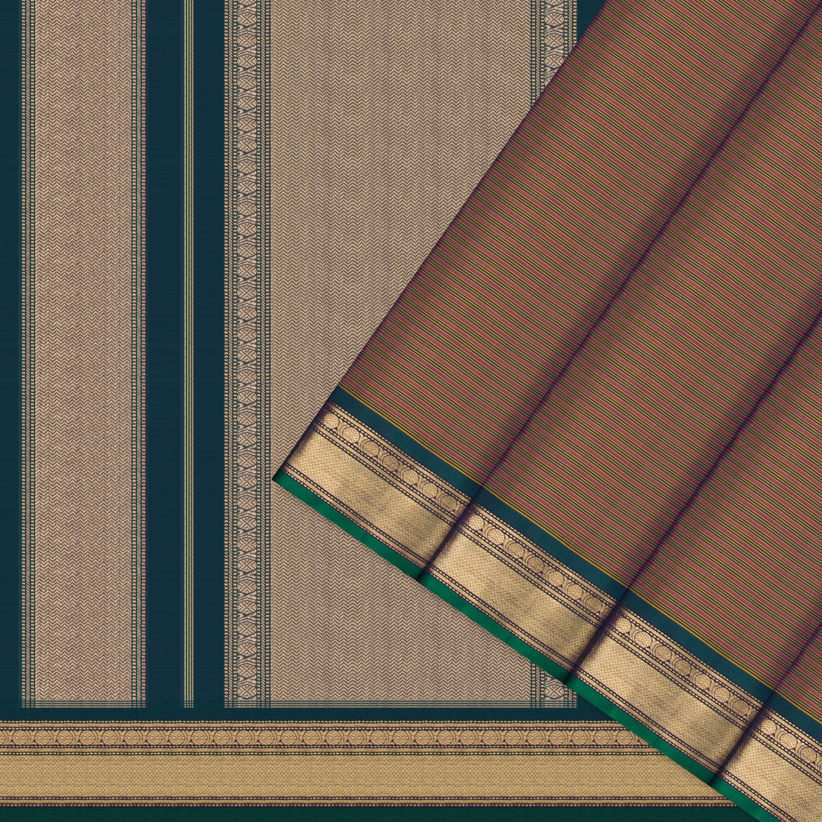 Kanakavalli Kanjivaram Silk Sari 26-599-HS001-04417 - Cover View