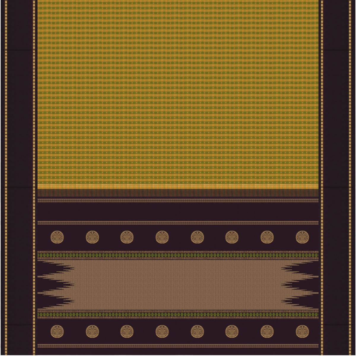 Kanakavalli Kanjivaram Silk Sari 26-599-HS001-04420 - Full View