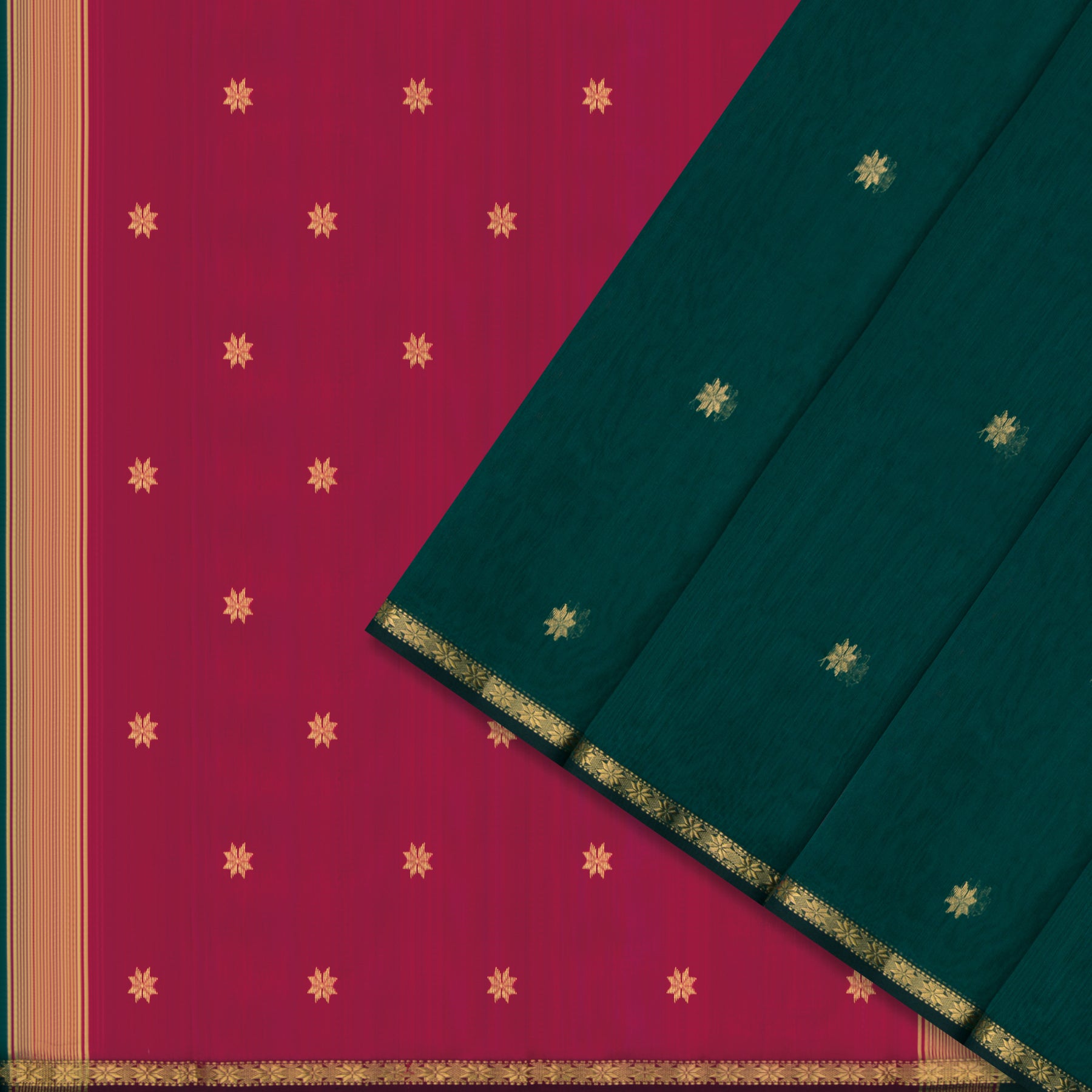 Kanakavalli Silk/Cotton Sari 26-610-HS005-01118 - Cover View
