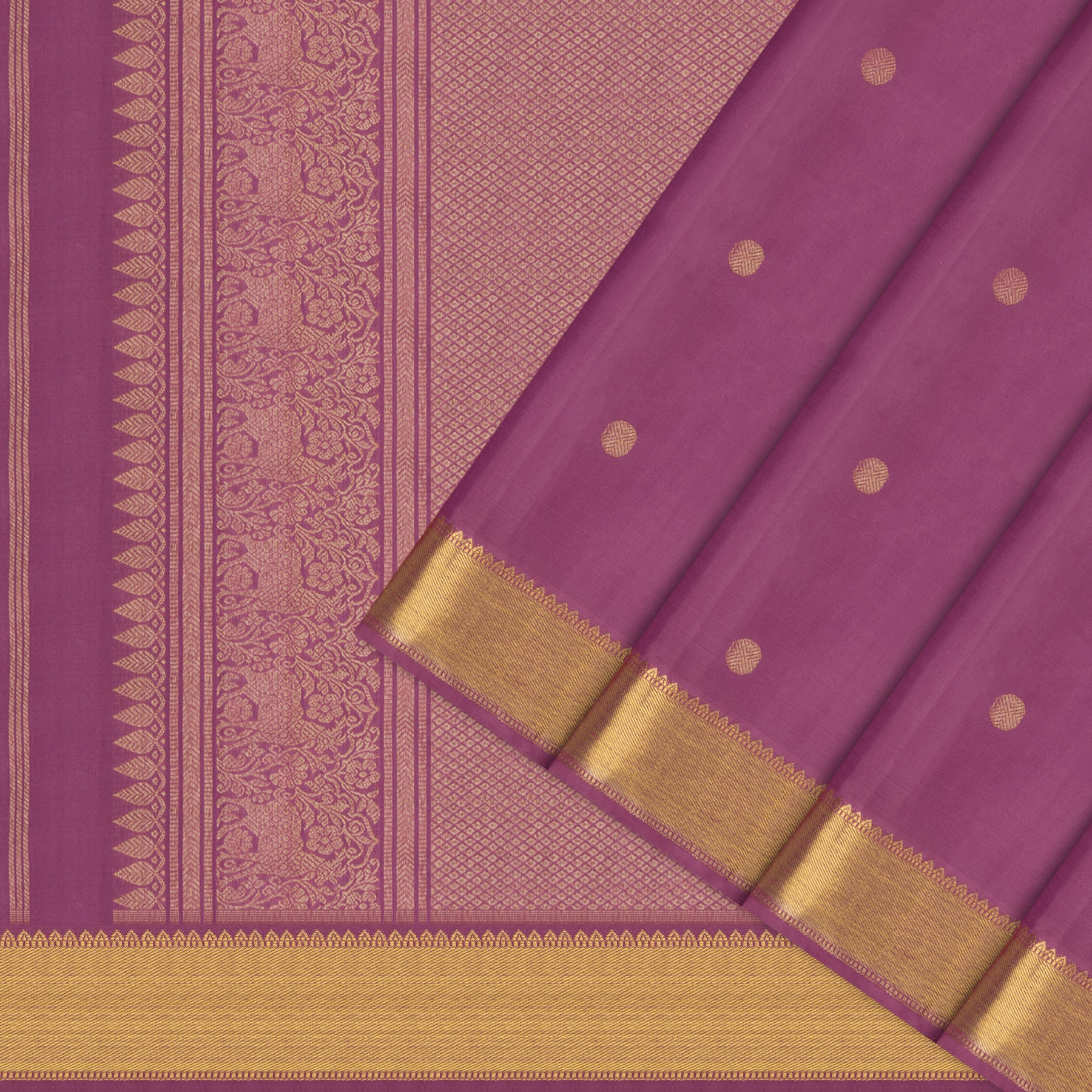 Kanakavalli Kanjivaram Silk Sari 26-611-HS001-00420 - Cover View