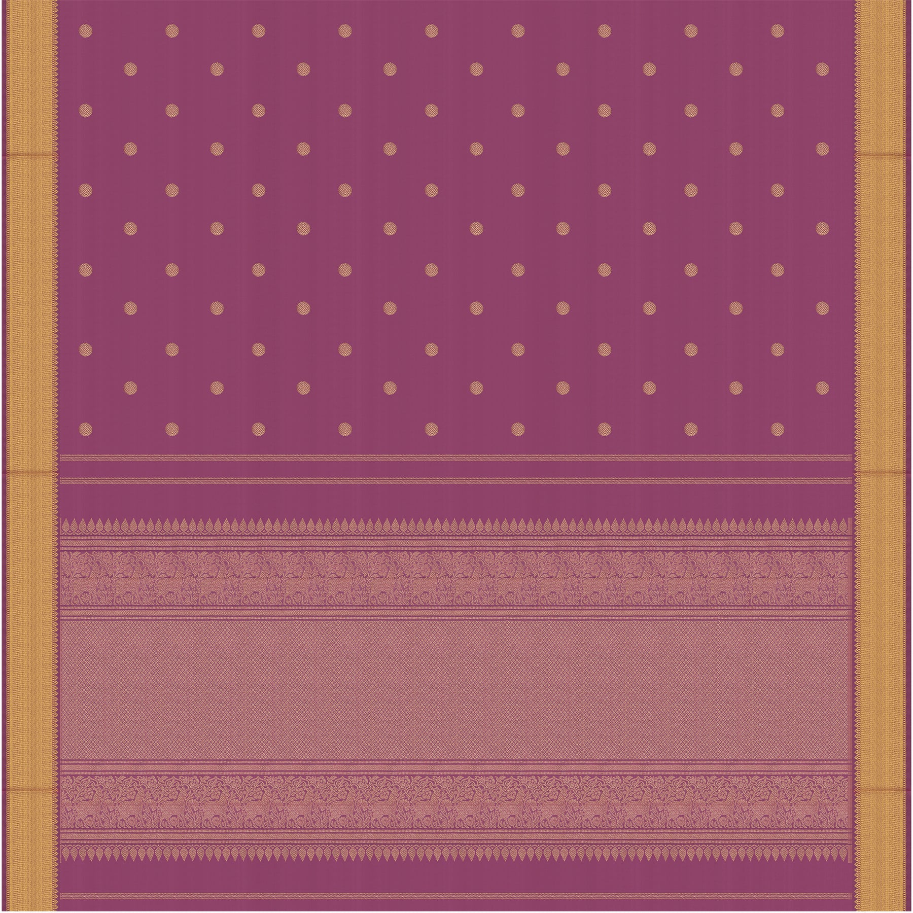 Kanakavalli Kanjivaram Silk Sari 26-611-HS001-00420 - Full View