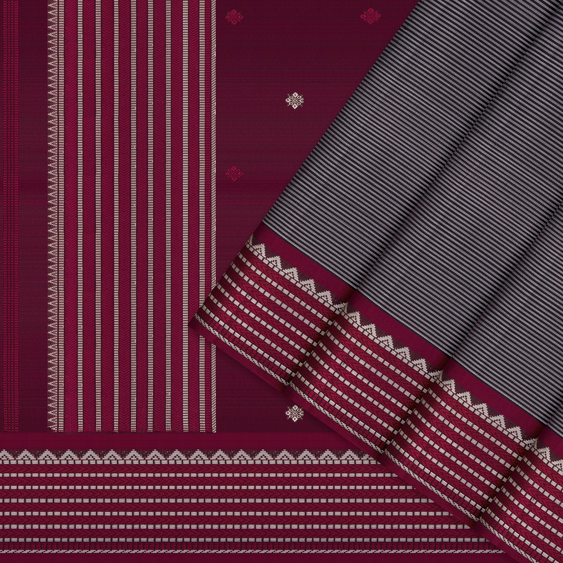 Kanakavalli Kanjivaram Silk Sari 26-611-HS001-00435 - Cover View