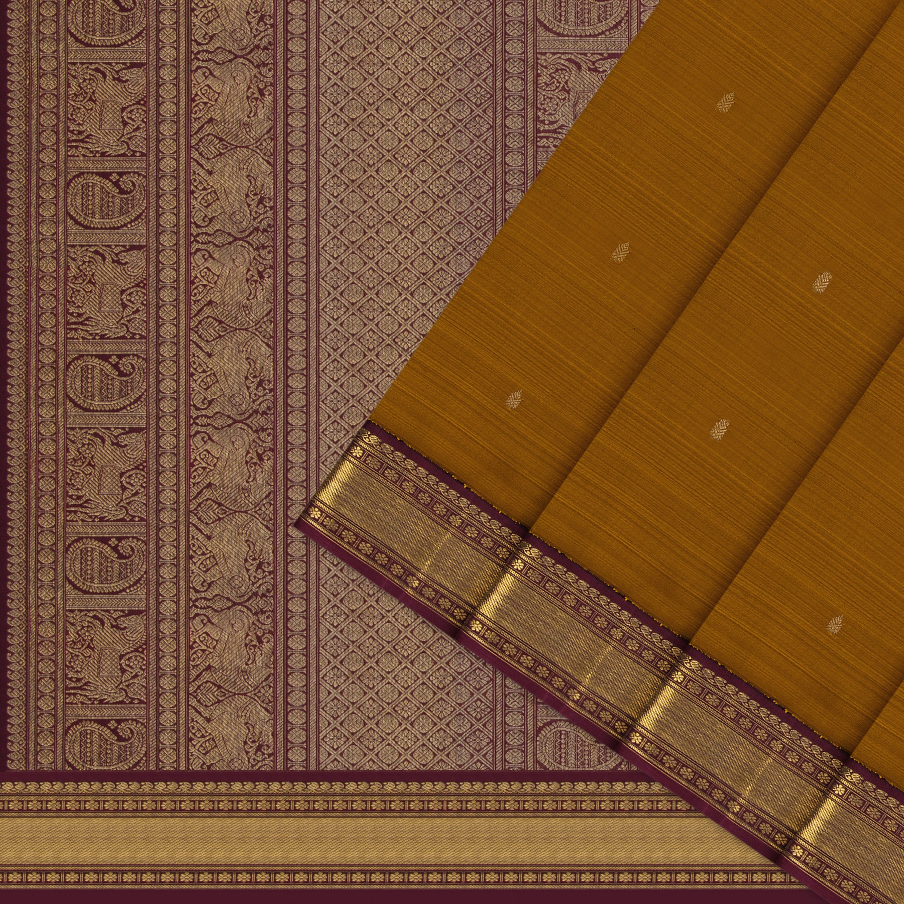 Kanakavalli Kanjivaram Silk Sari 26-611-HS001-00973 - Cover View