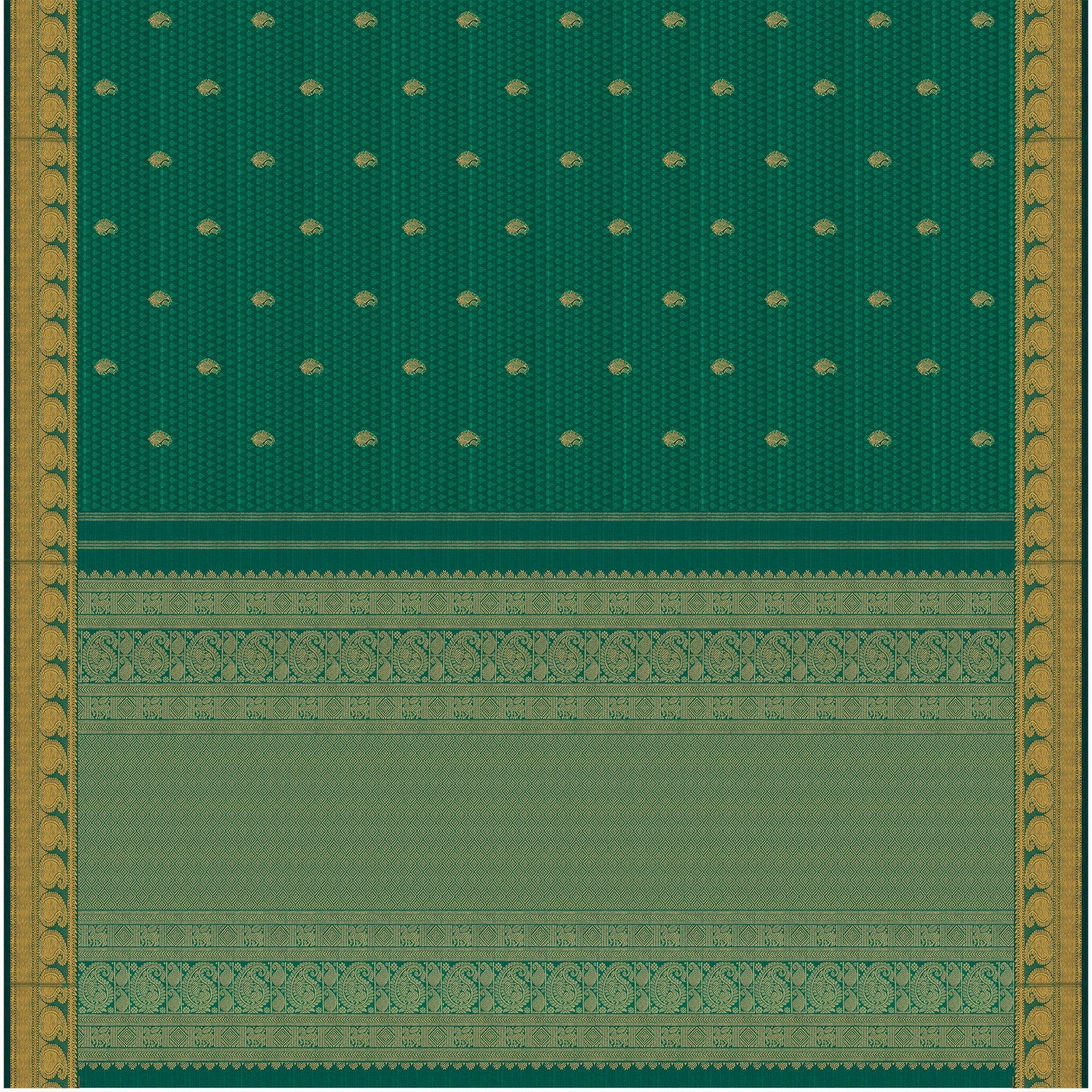 Kanakavalli Kanjivaram Silk Sari 26-611-HS001-01608 - Full View
