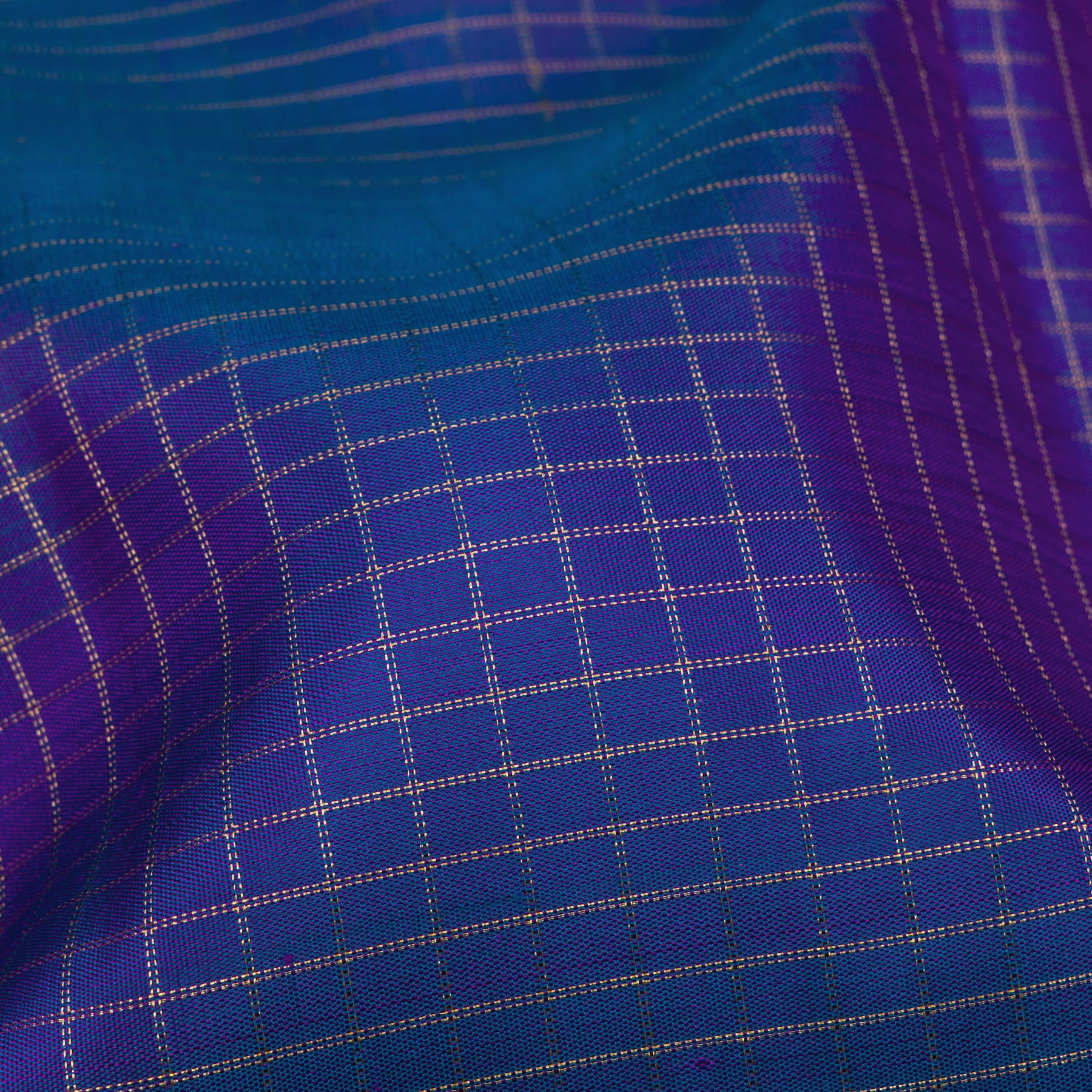 Kanakavalli Kanjivaram Silk Sari 26-611-HS001-01815 - Fabric View
