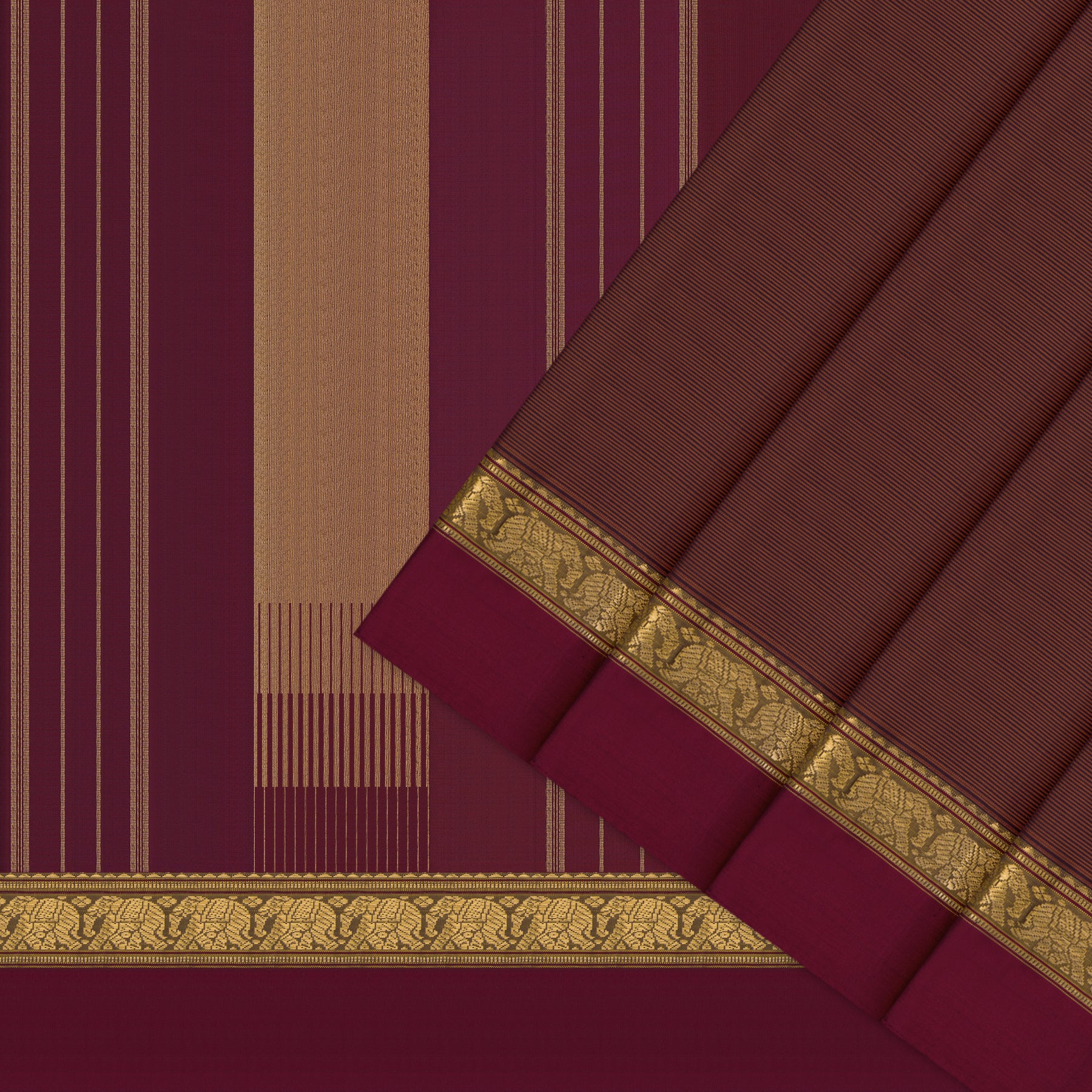 Kanakavalli Kanjivaram Silk Sari 26-611-HS001-01817 - Cover View