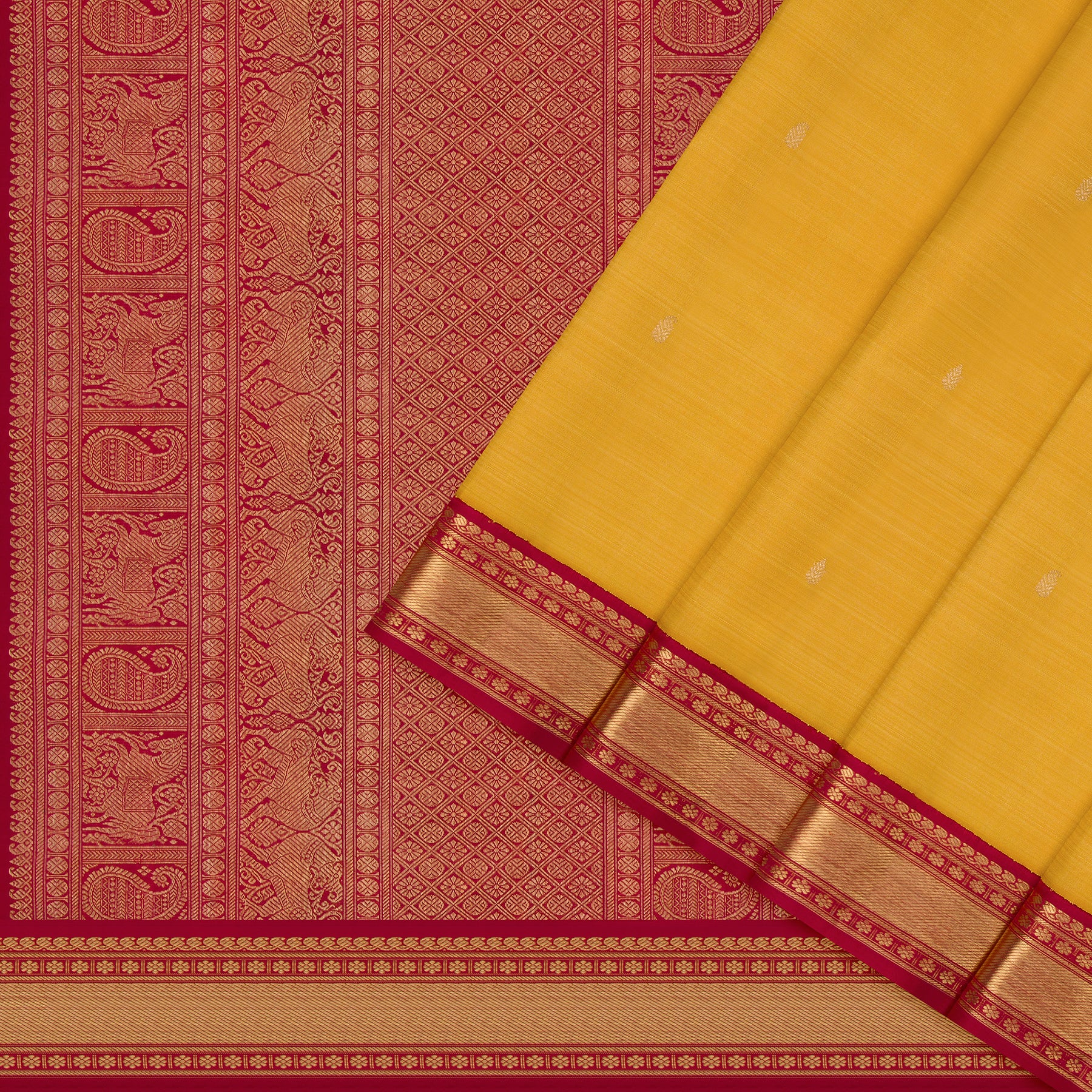 Kanakavalli Kanjivaram Silk Sari 26-611-HS001-02775 - Cover View